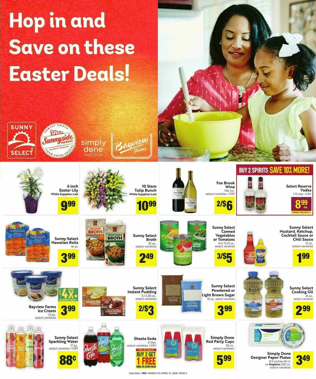 Save Mart Save Even More Weekly Ad from March 25