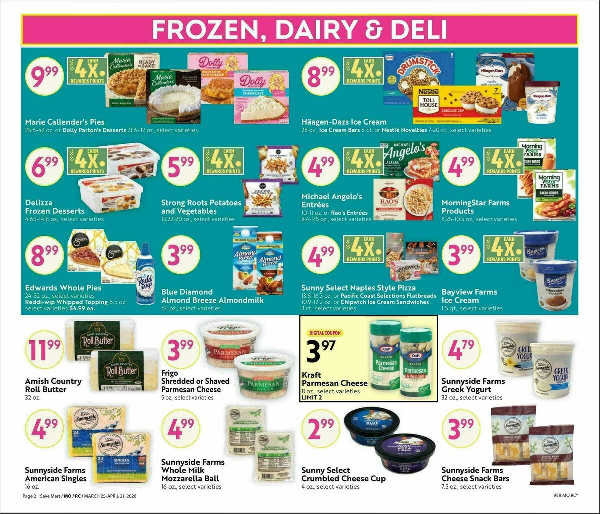 Save Mart Big Monthly Deals Weekly Ad from March 25