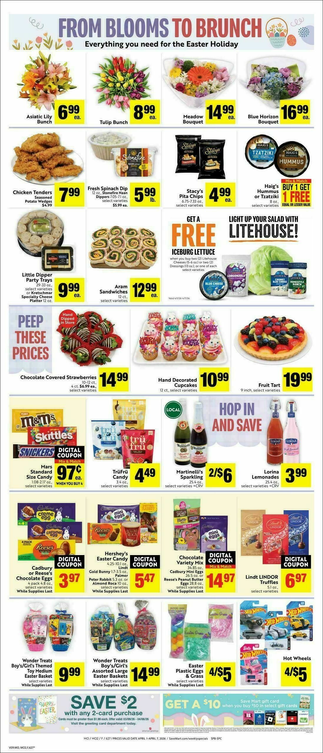 Save Mart Weekly Ad from April 1