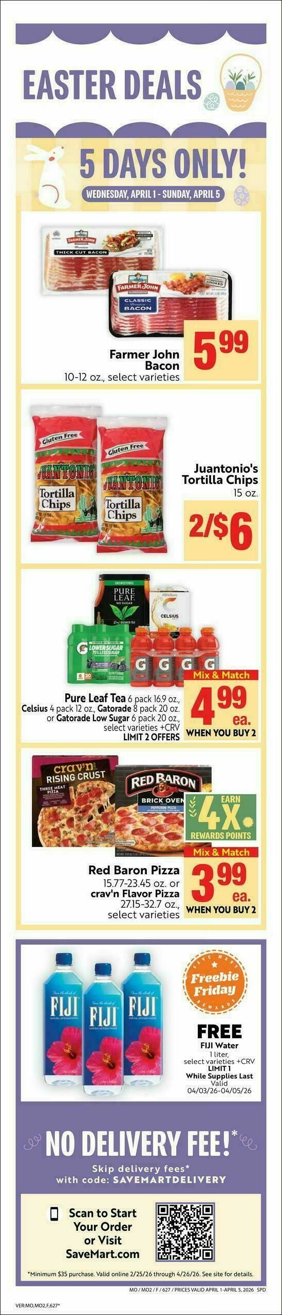Save Mart Weekly Ad from April 1