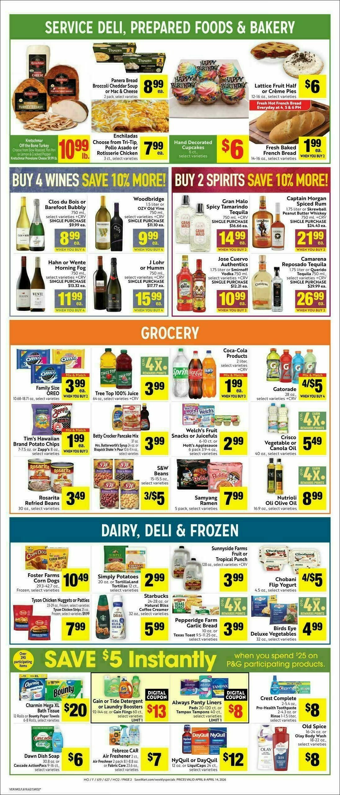 Save Mart Weekly Ad from April 8