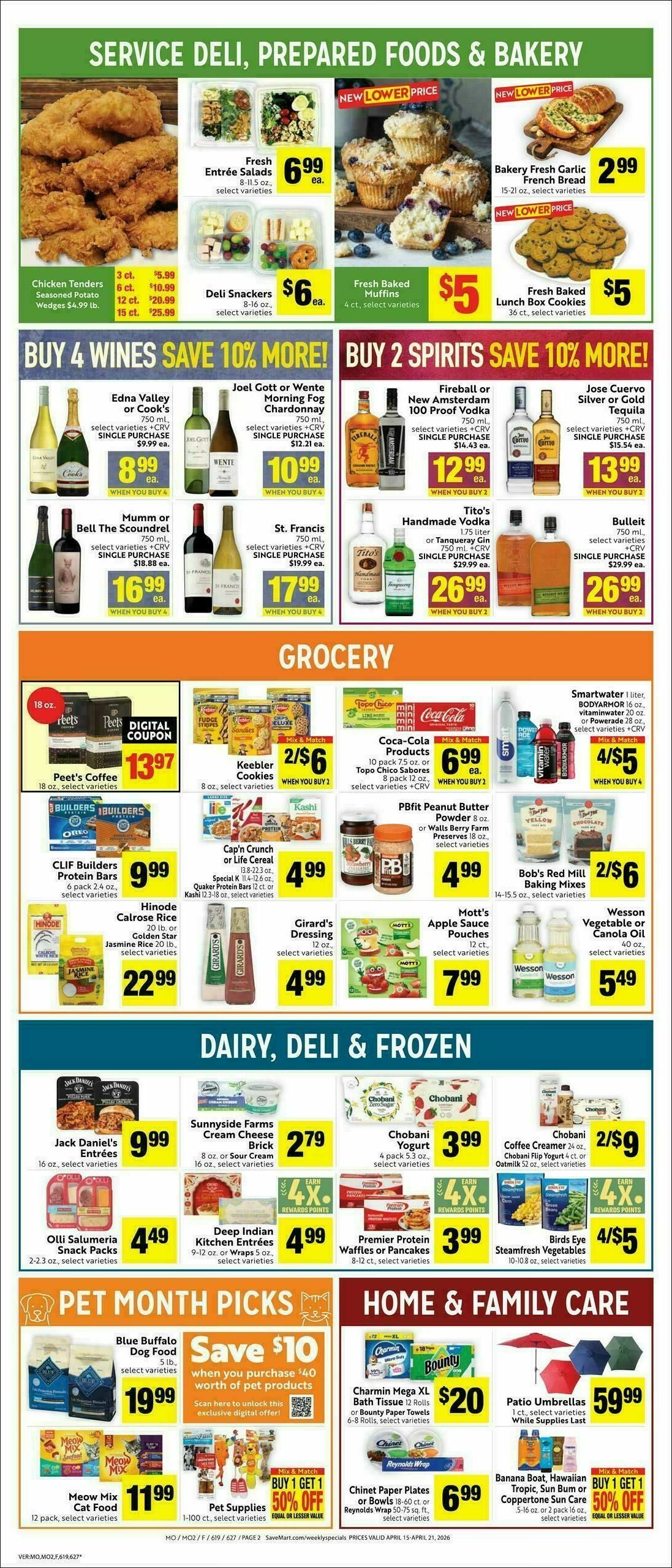 Save Mart Weekly Ad from April 15