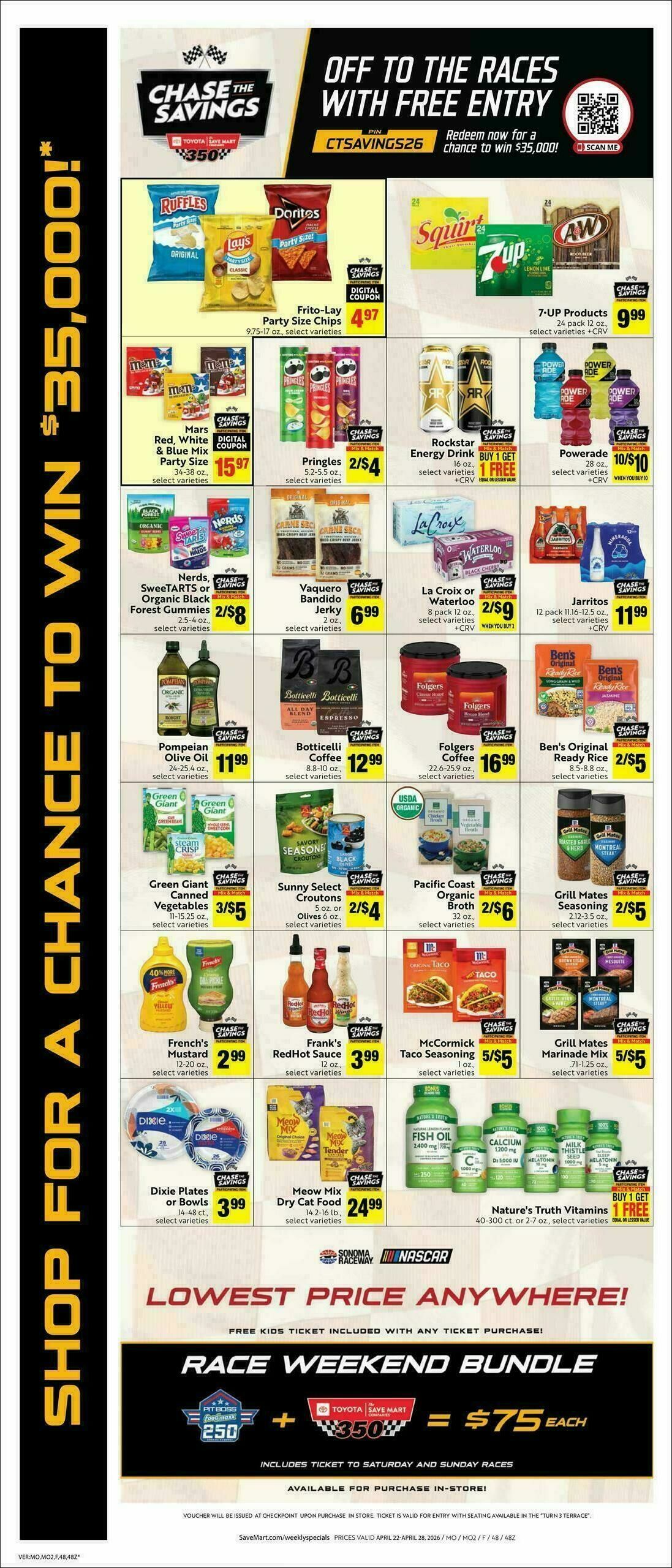 Save Mart Weekly Ad from April 22