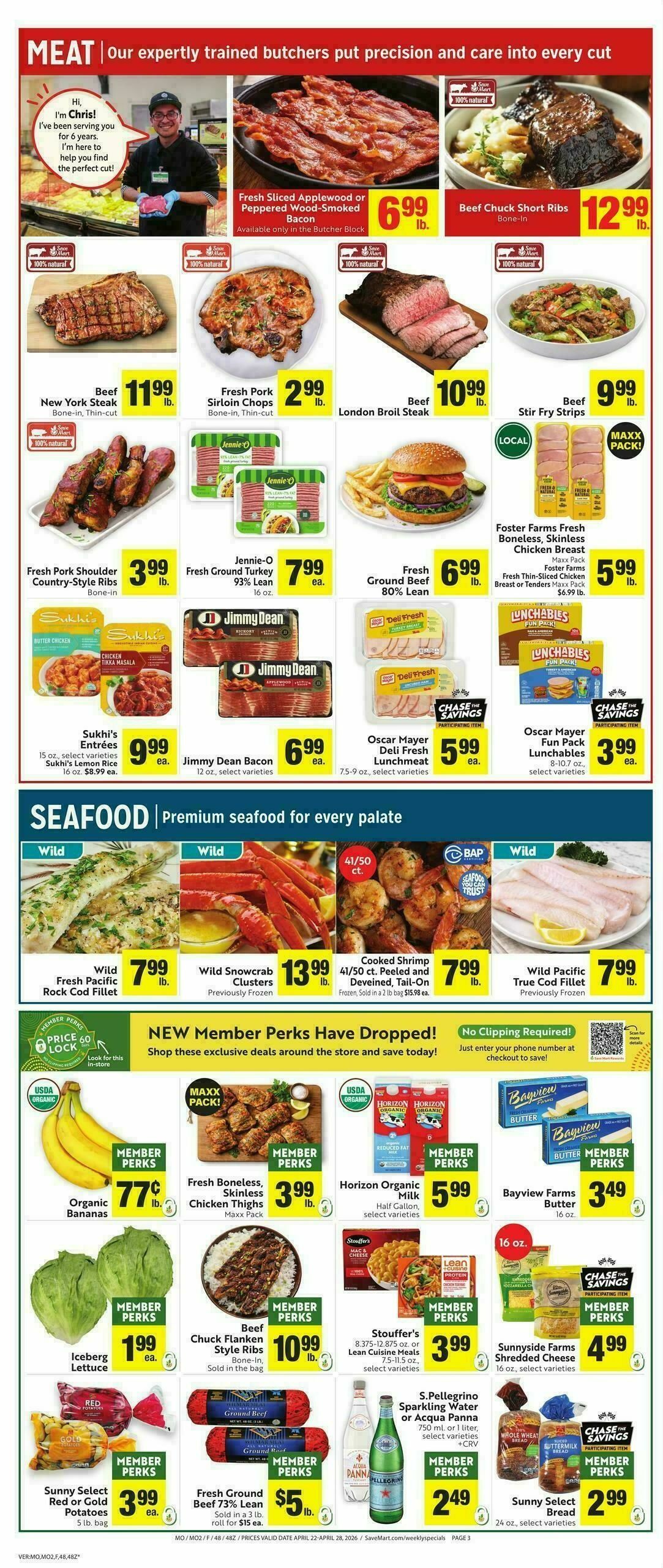 Save Mart Weekly Ad from April 22