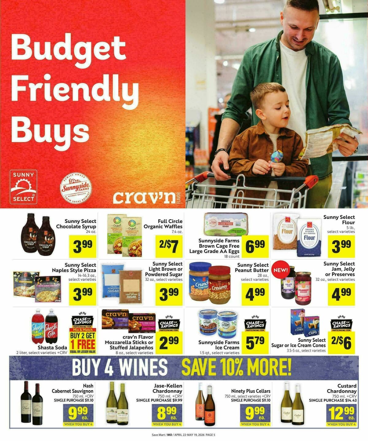 Save Mart Save Even More Weekly Ad from April 22