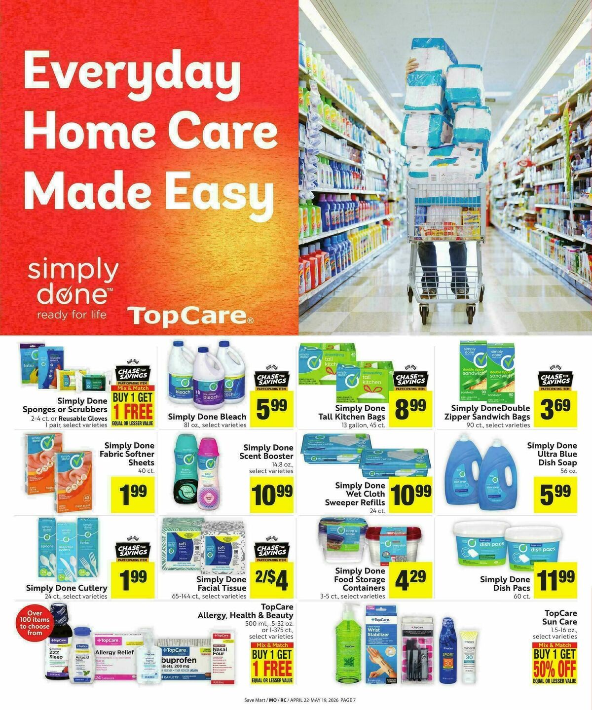 Save Mart Save Even More Weekly Ad from April 22