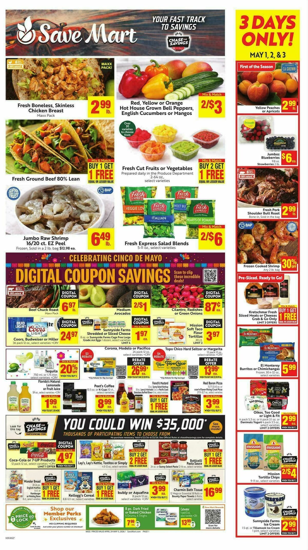 Save Mart Weekly Ad from April 29