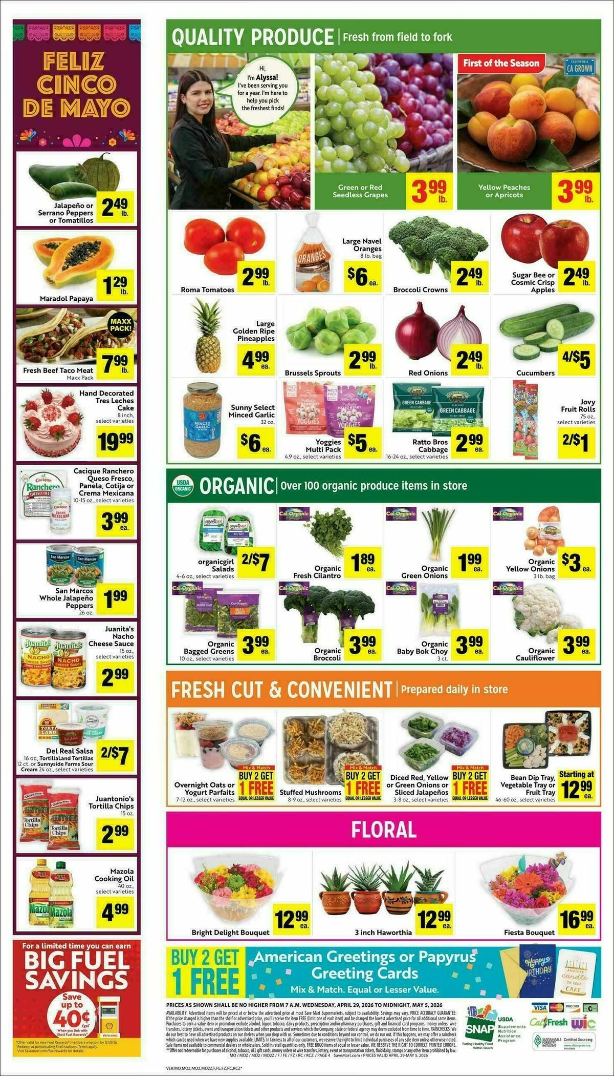 Save Mart Weekly Ad from April 29