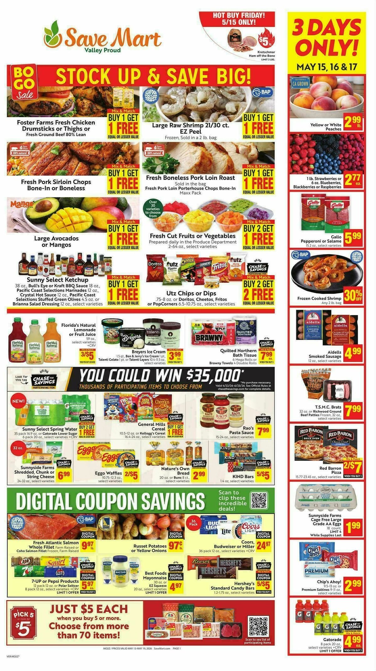 Save Mart Weekly Ad from May 13