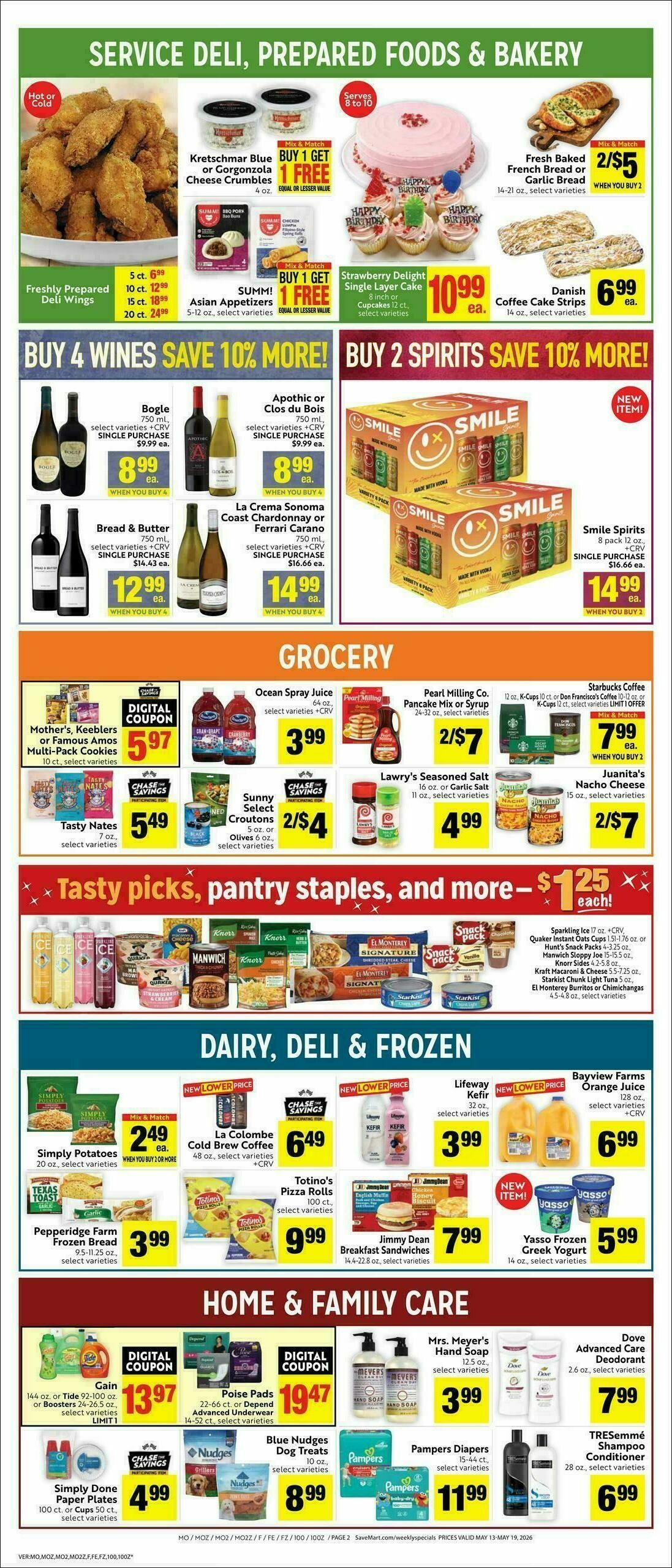 Save Mart Weekly Ad from May 13