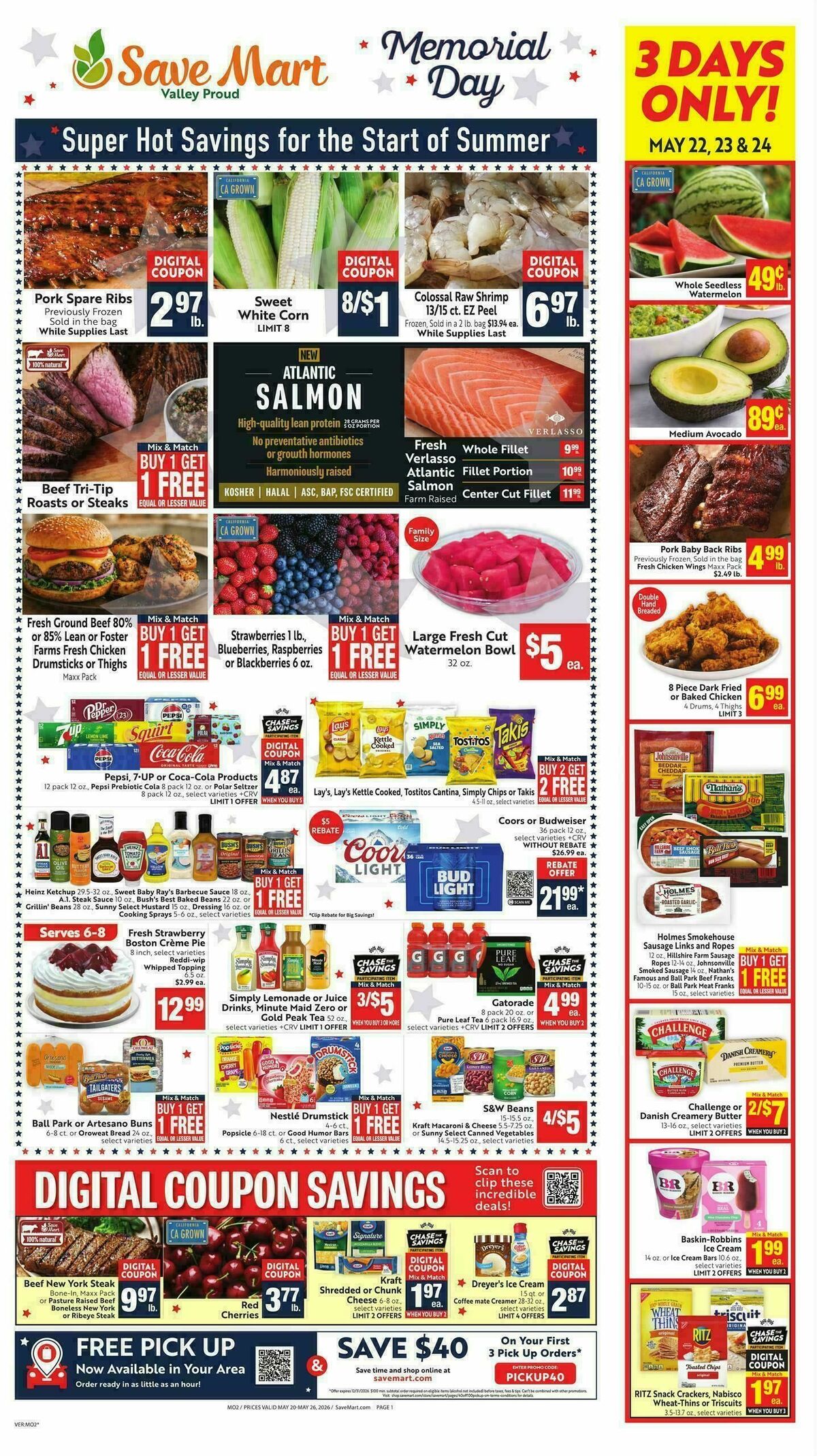 Save Mart Weekly Ad from May 20