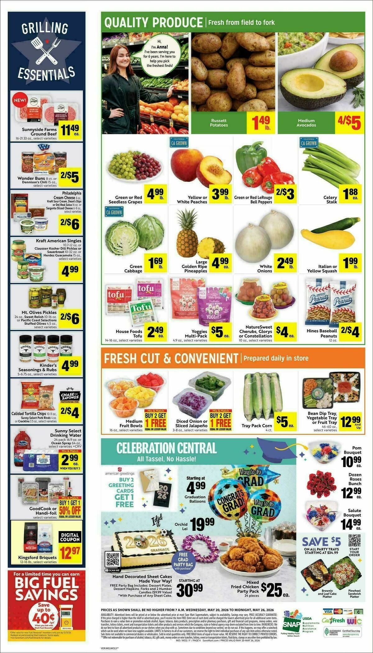 Save Mart Weekly Ad from May 20