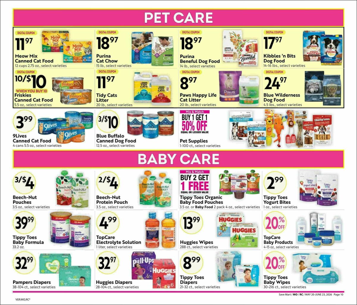 Save Mart Weekly Ad from May 20