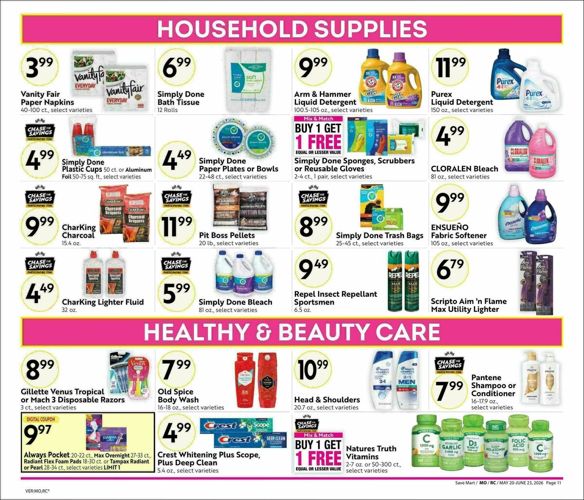 Save Mart Weekly Ad from May 20