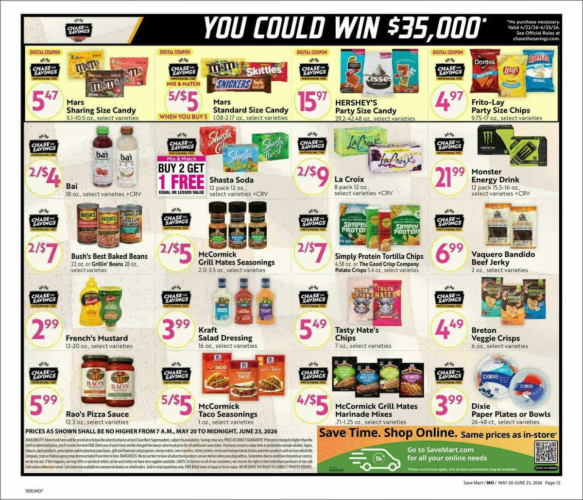 Save Mart Weekly Ad from May 20