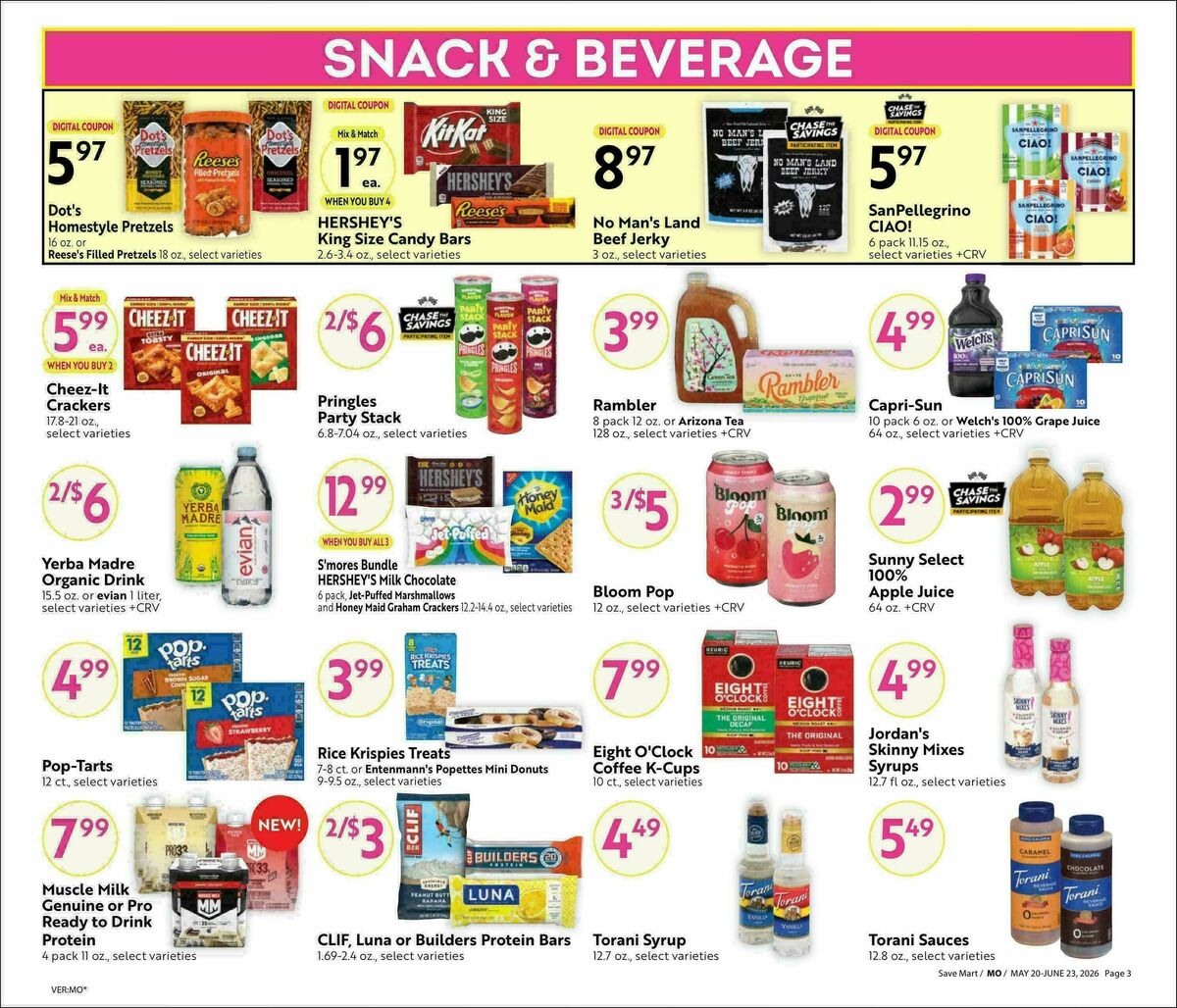 Save Mart Weekly Ad from May 20