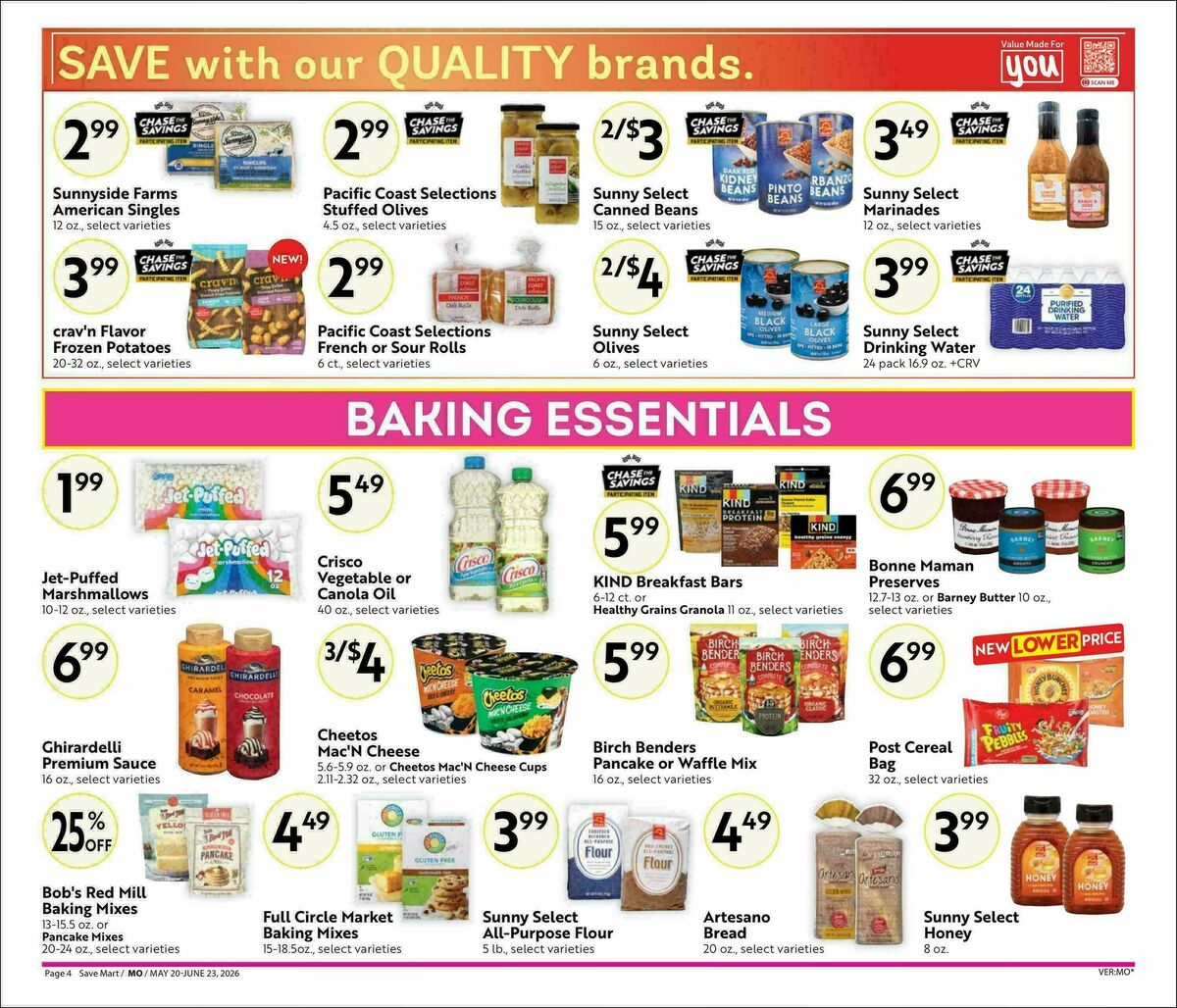 Save Mart Weekly Ad from May 20