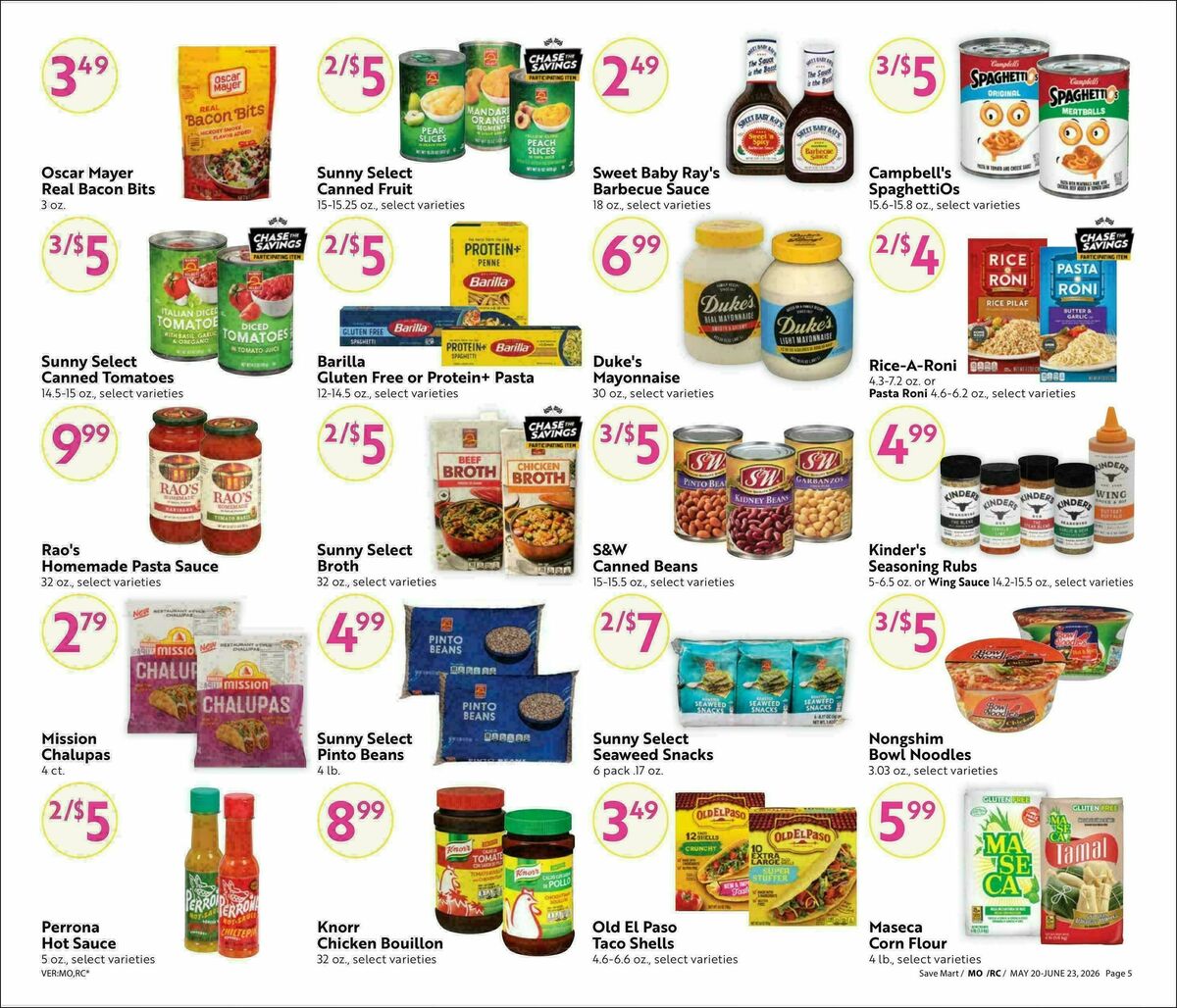 Save Mart Weekly Ad from May 20