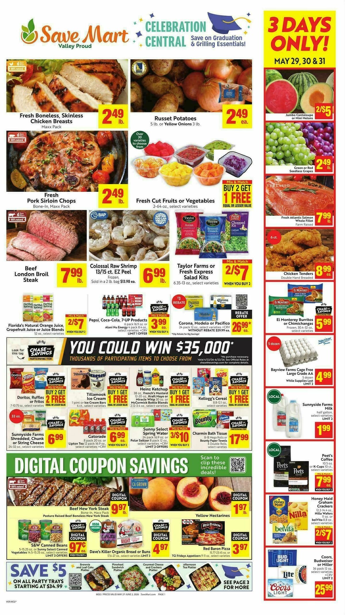 Save Mart Weekly Ad from May 27