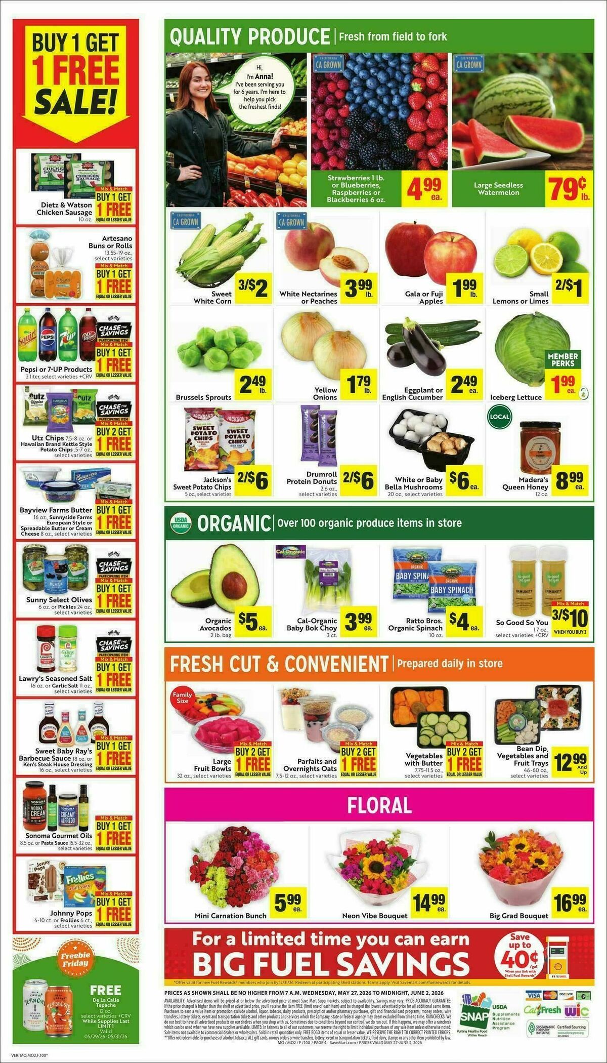 Save Mart Weekly Ad from May 27