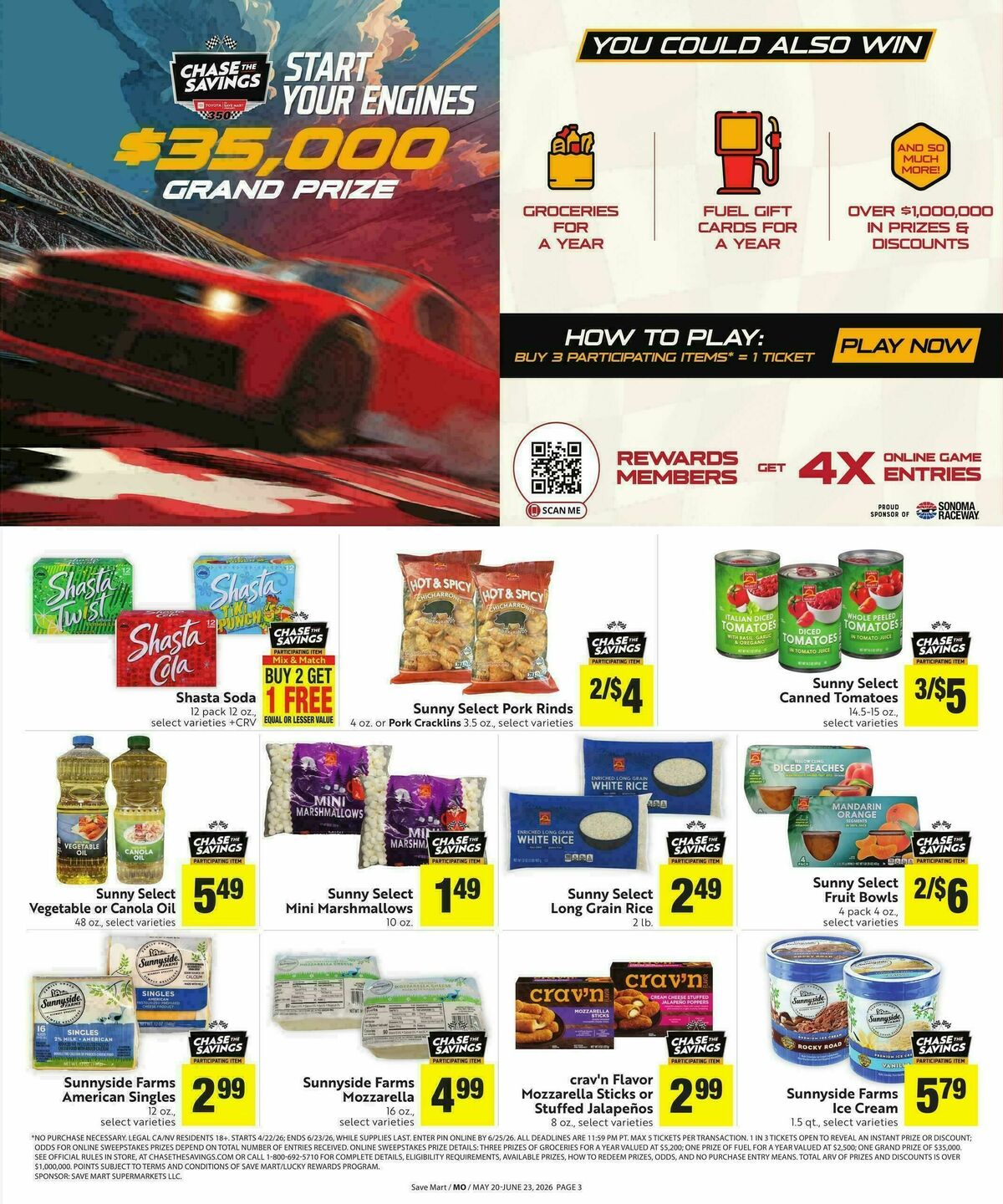 Save Mart Save Even More Weekly Ad from May 20