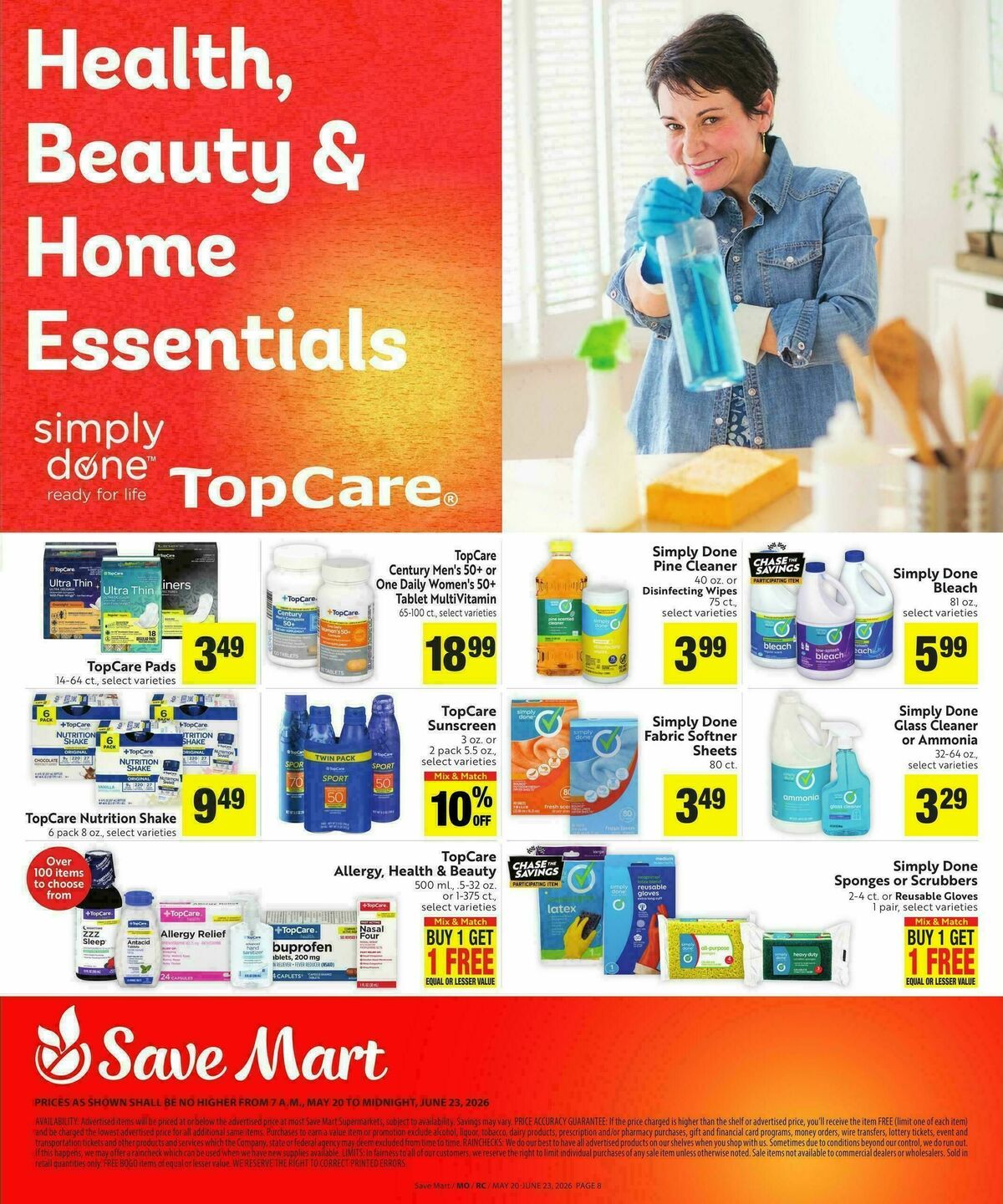 Save Mart Save Even More Weekly Ad from May 20