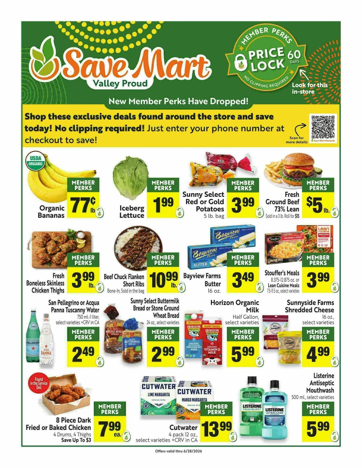Save Mart Member Perks Weekly Ad from April 22