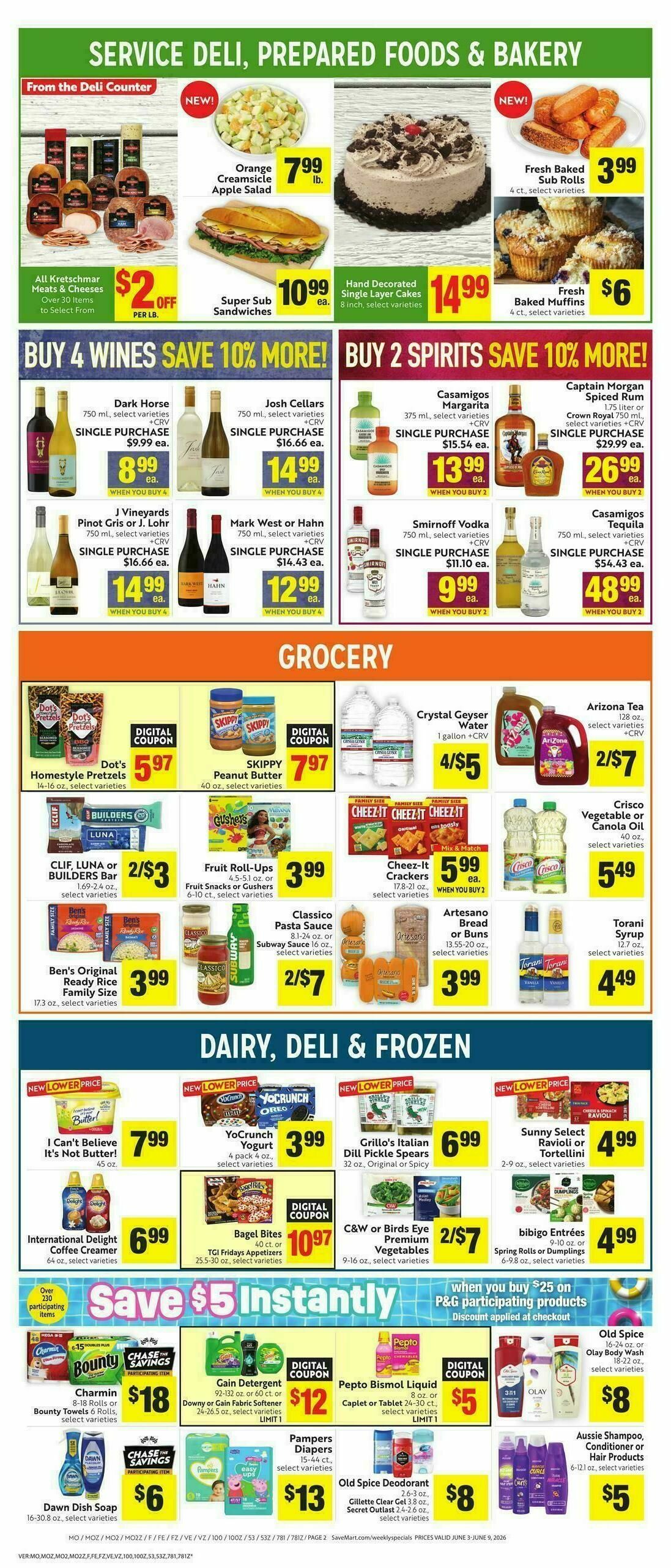 Save Mart Weekly Ad from June 3