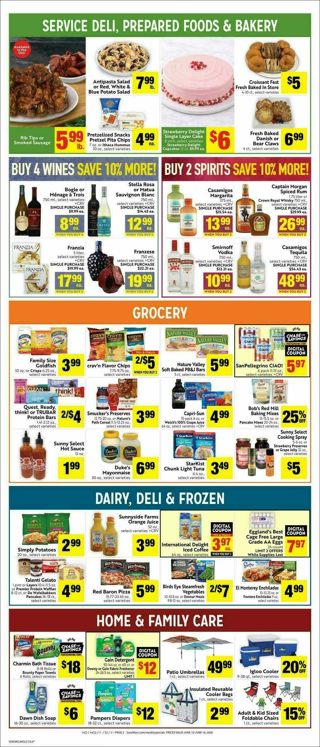 Save Mart Weekly Ad from June 10
