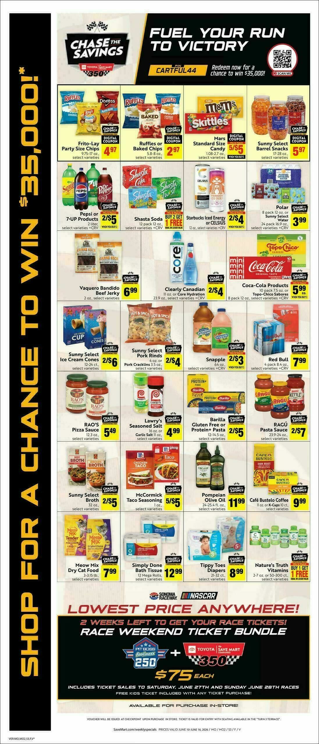 Save Mart Weekly Ad from June 10