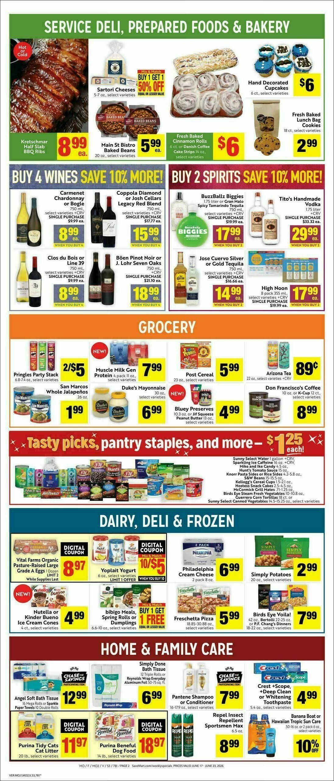 Save Mart Weekly Ad from June 17