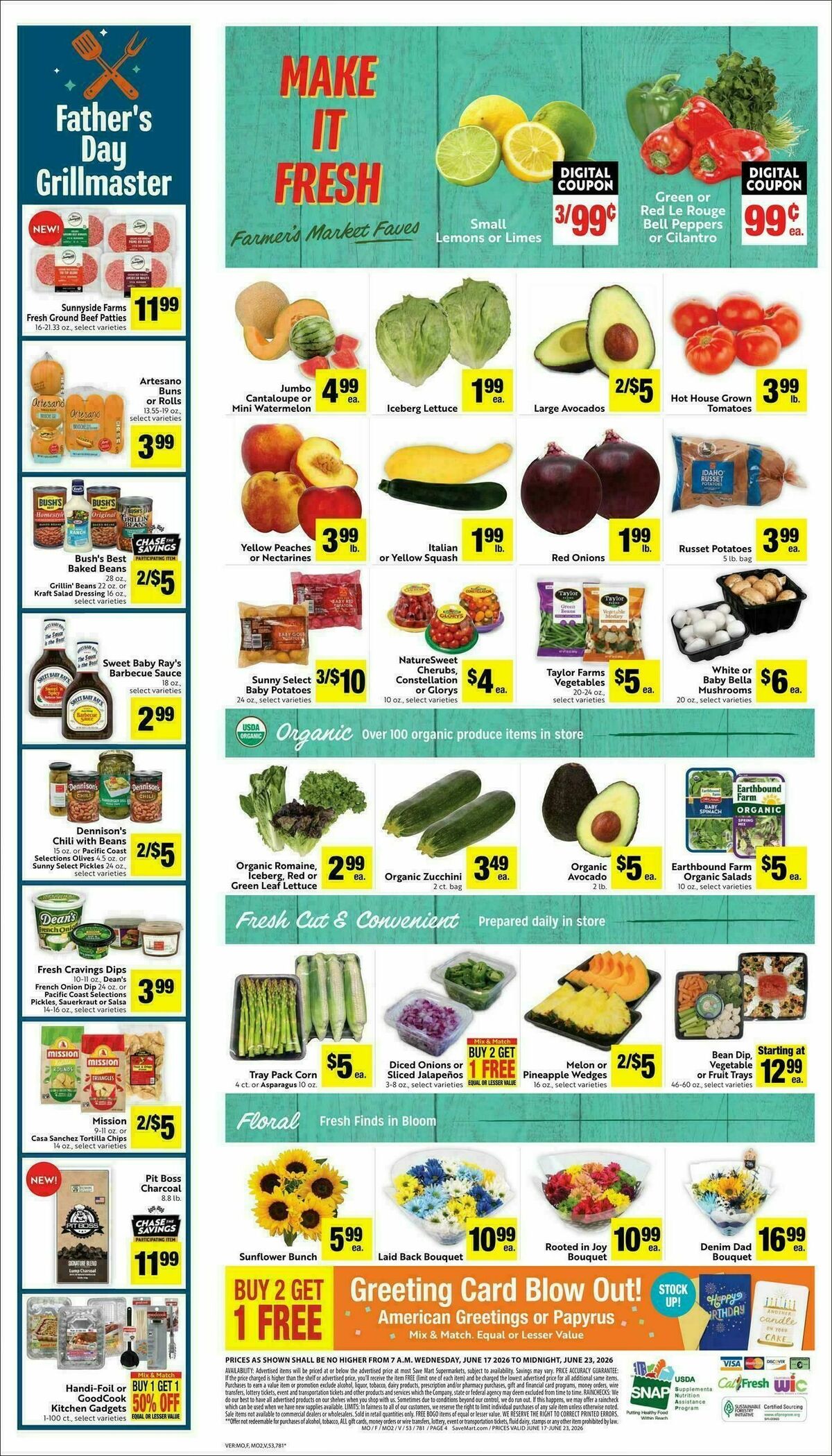 Save Mart Weekly Ad from June 17