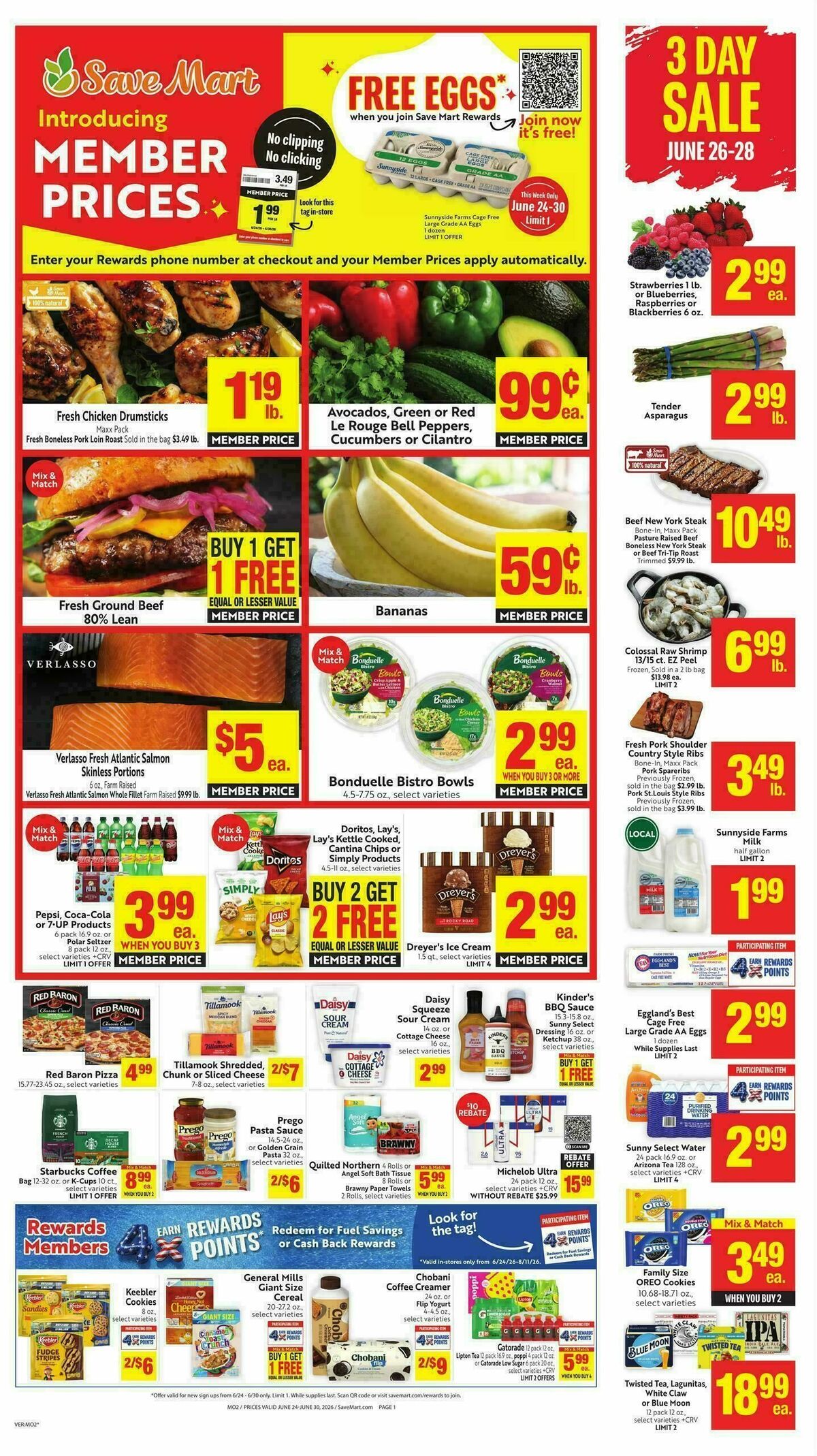 Save Mart Weekly Ad from June 24