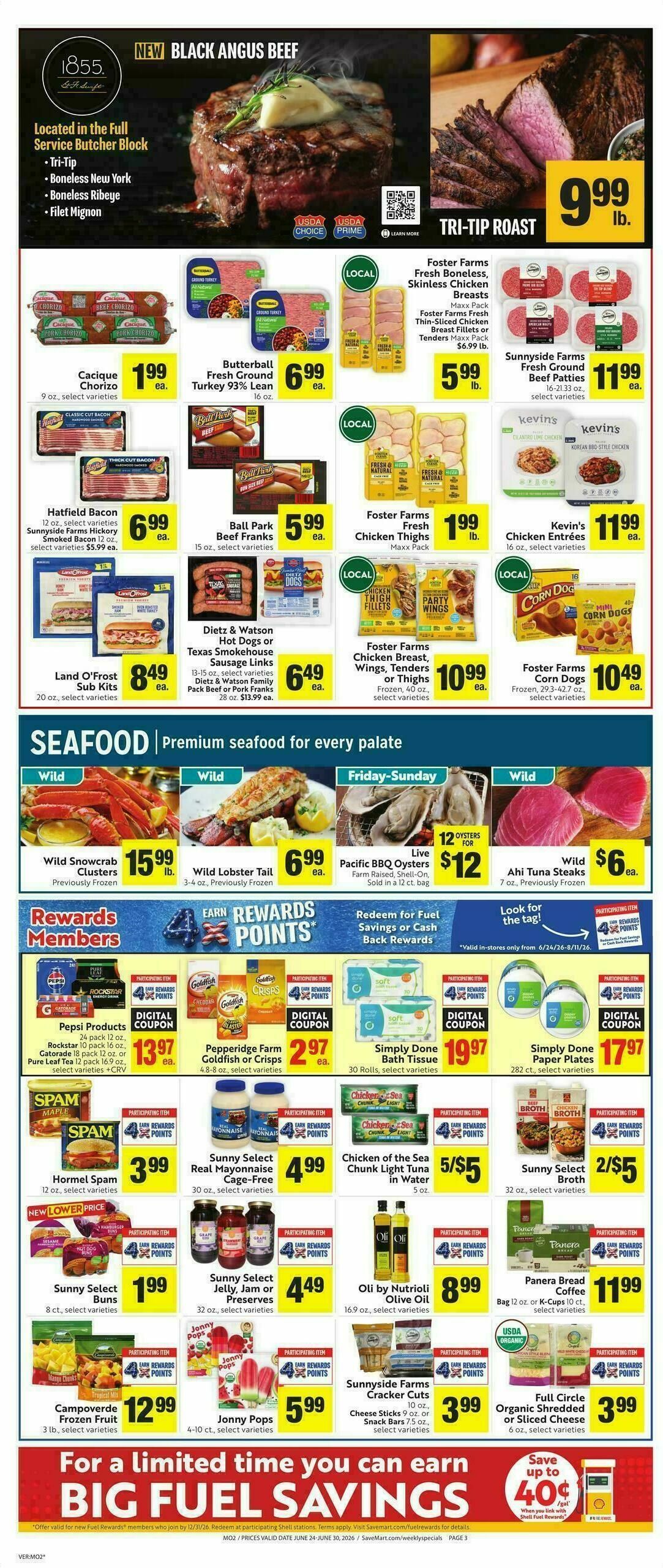Save Mart Weekly Ad from June 24