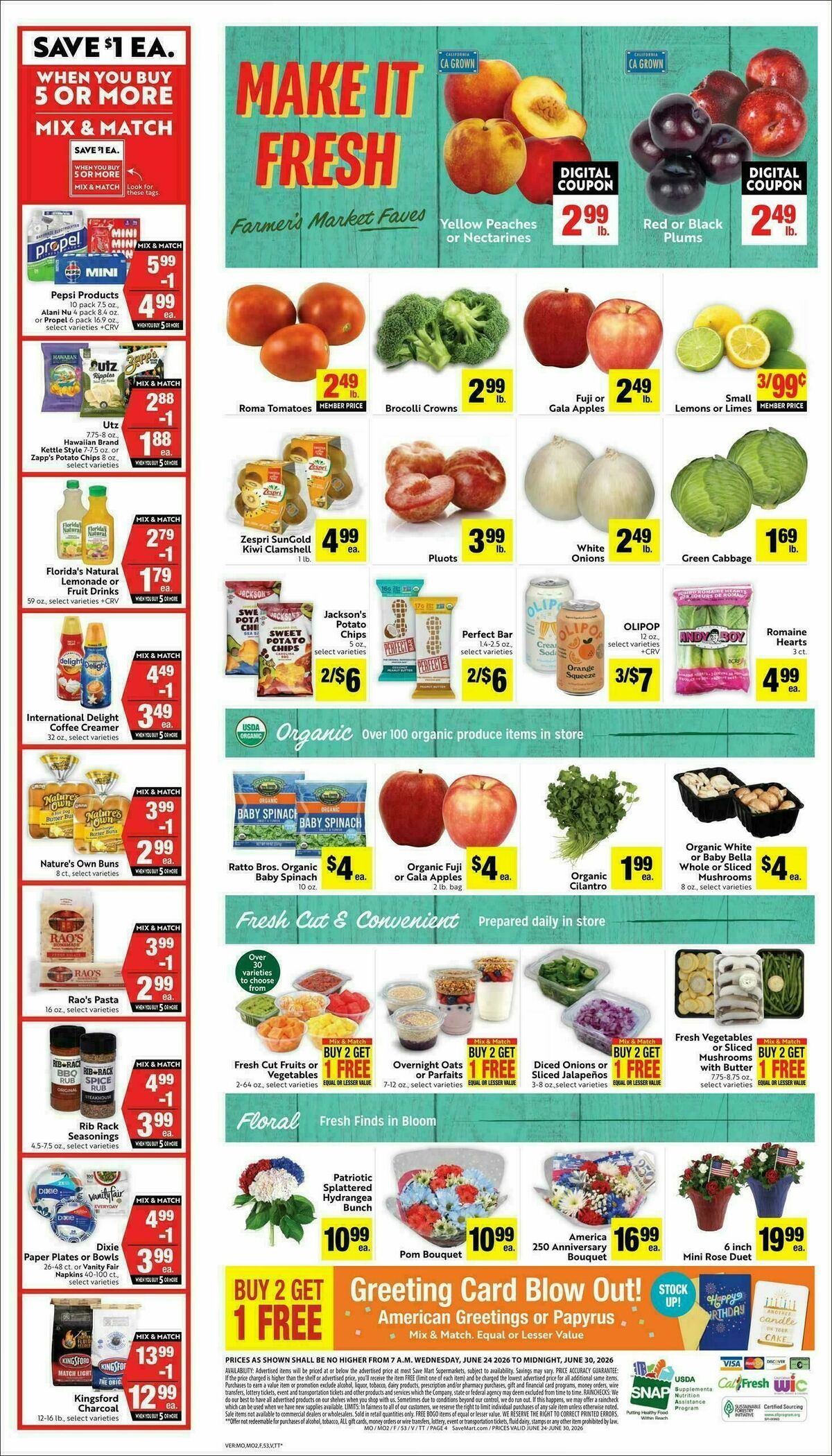 Save Mart Weekly Ad from June 24