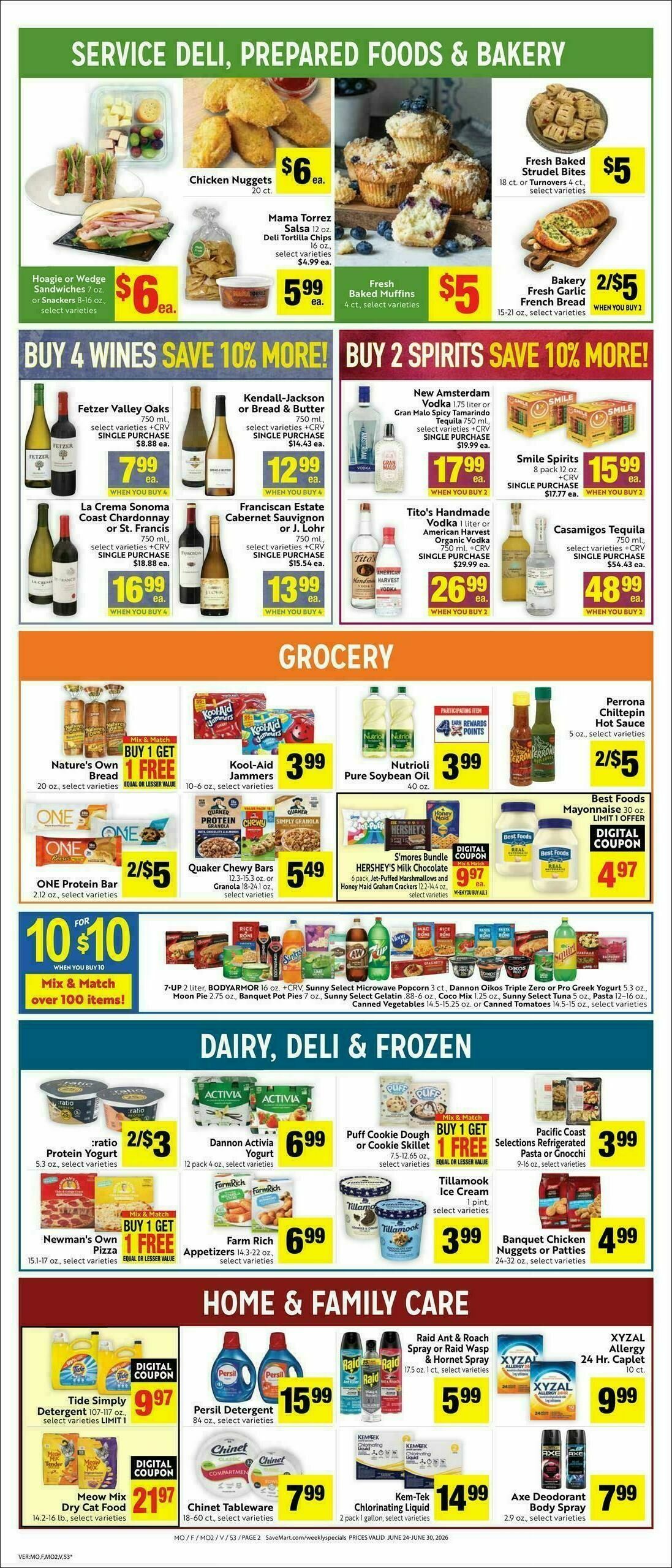 Save Mart Weekly Ad from June 24