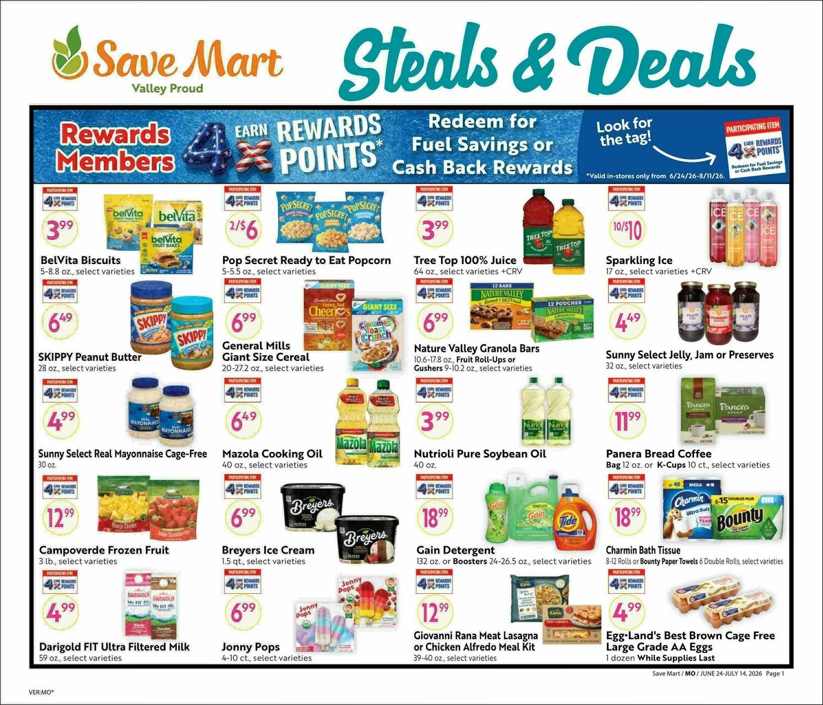 Save Mart Weekly Ad from June 24