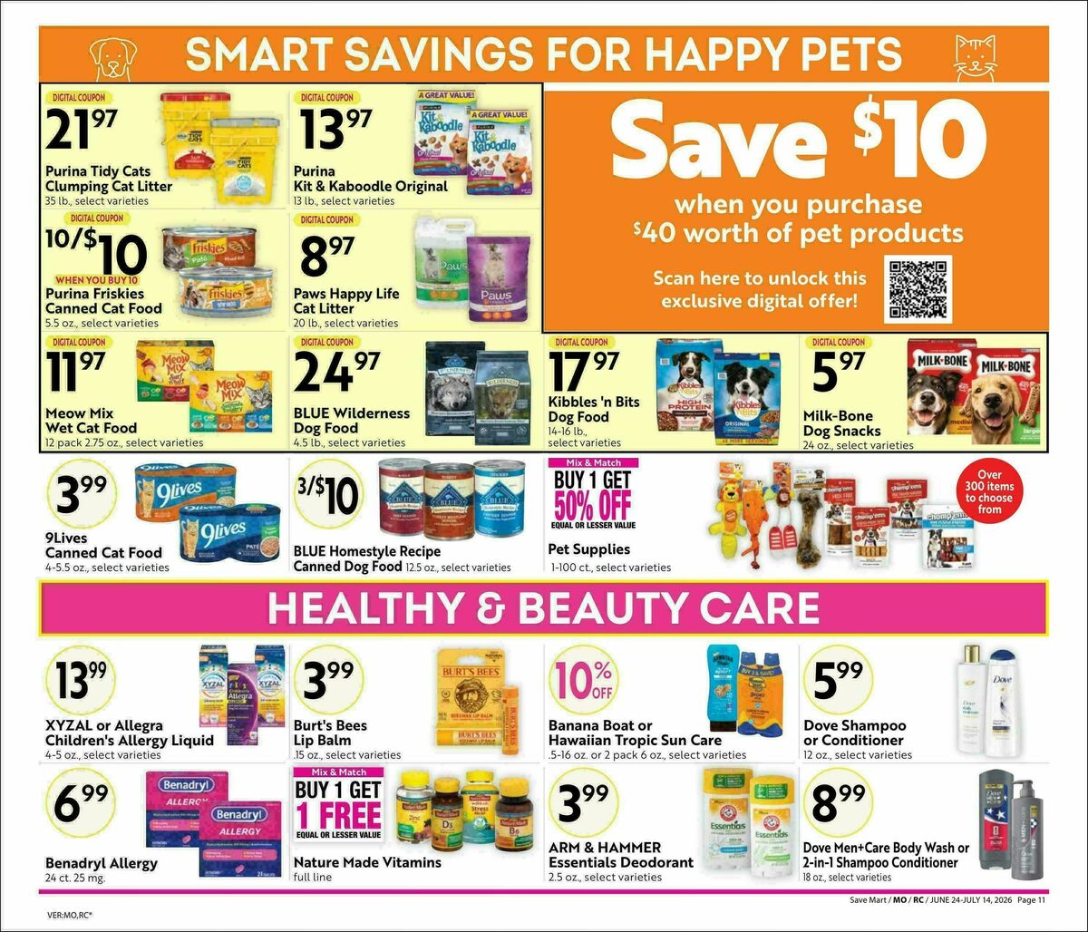Save Mart Weekly Ad from June 24