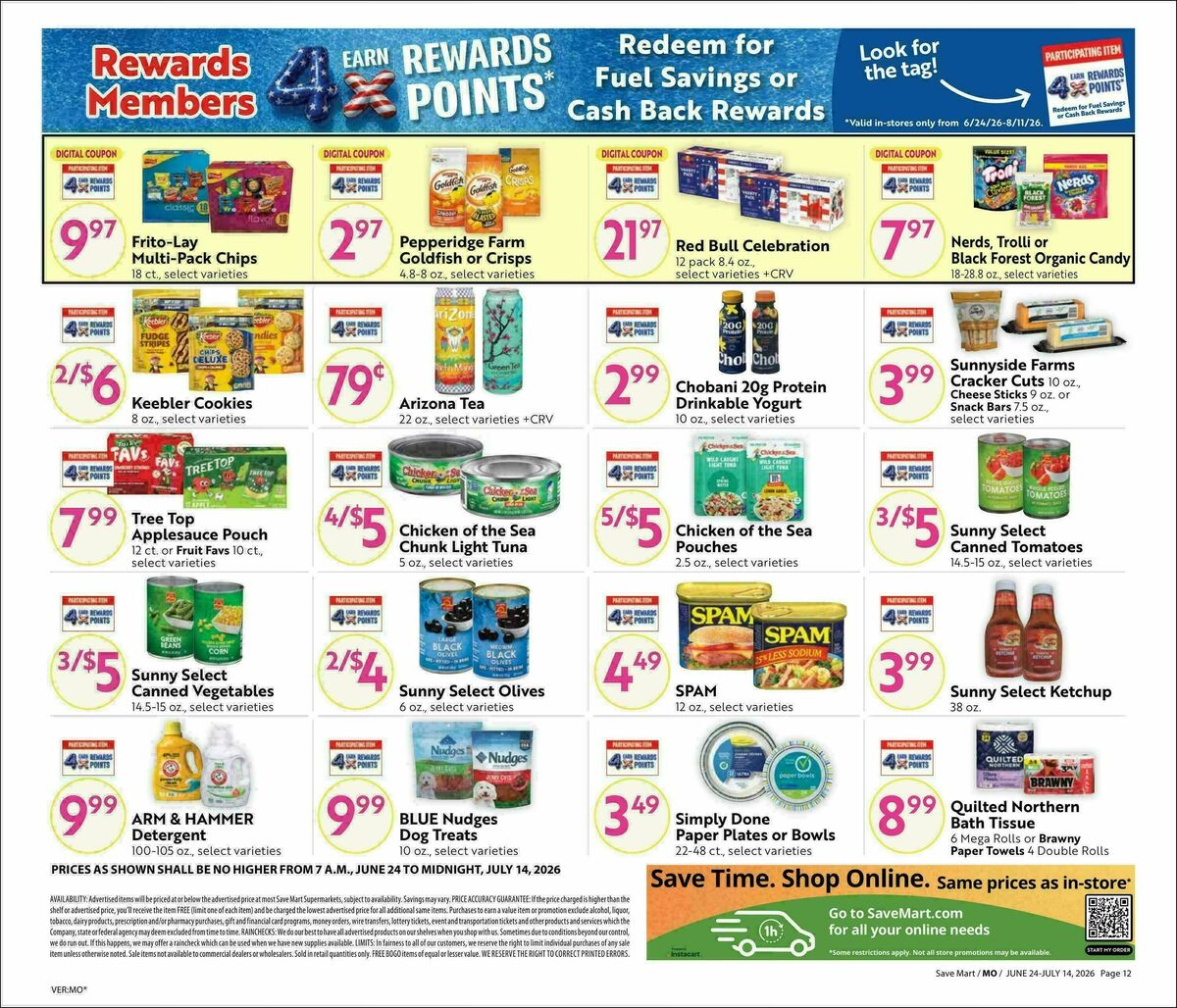 Save Mart Weekly Ad from June 24