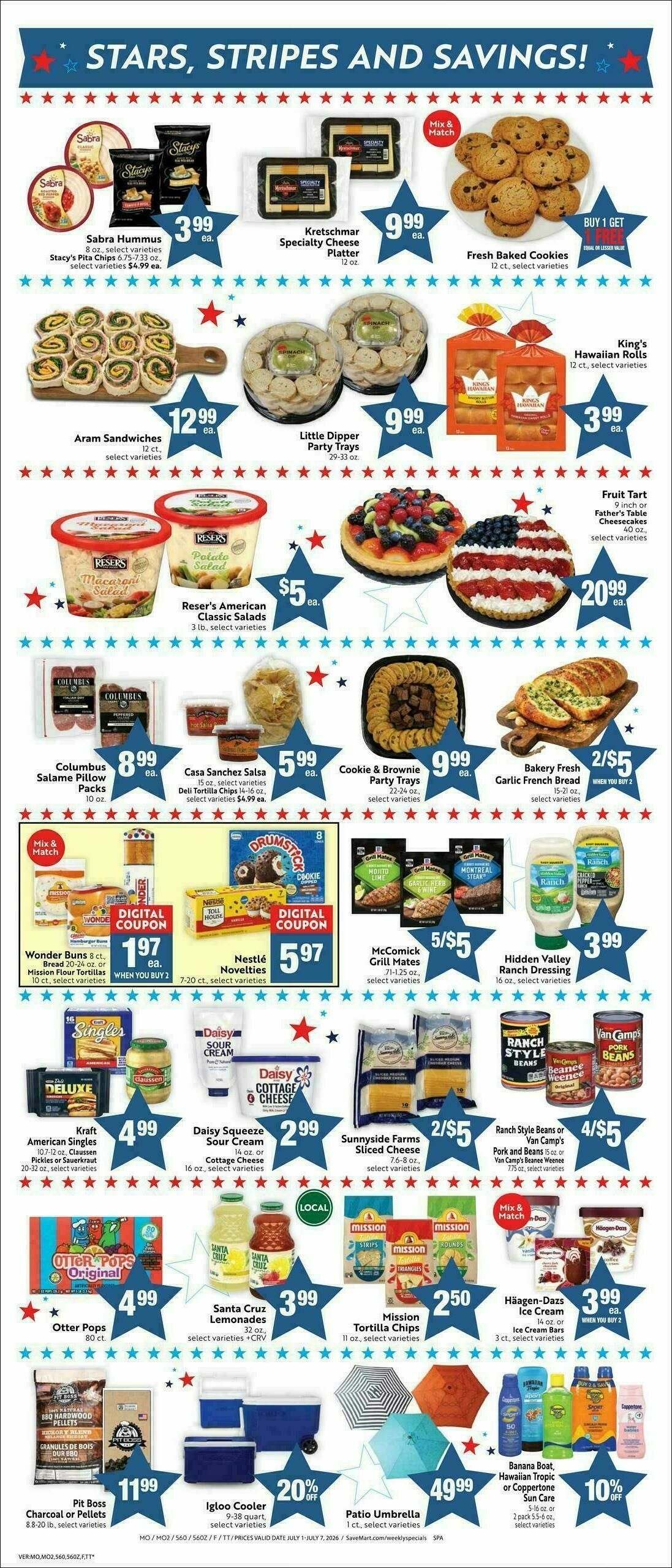 Save Mart Weekly Ad from July 1