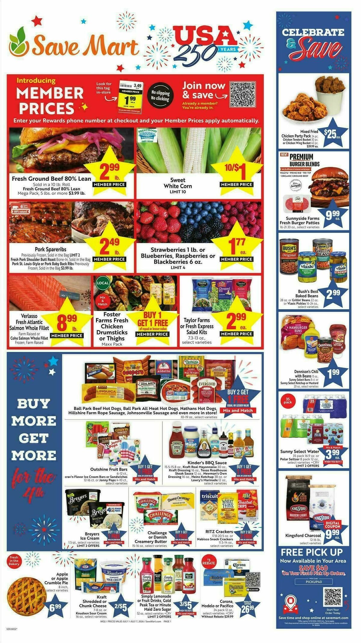 Save Mart Weekly Ad from July 1
