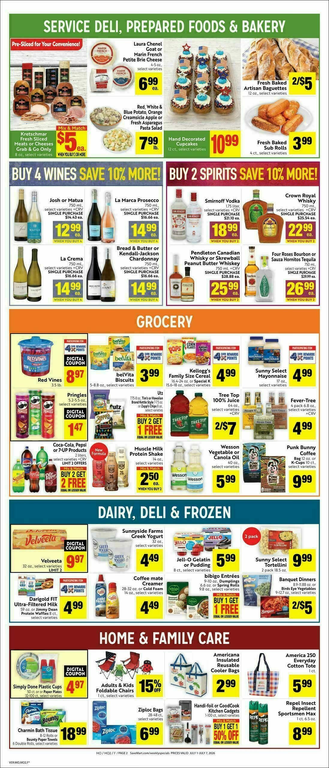 Save Mart Weekly Ad from July 1