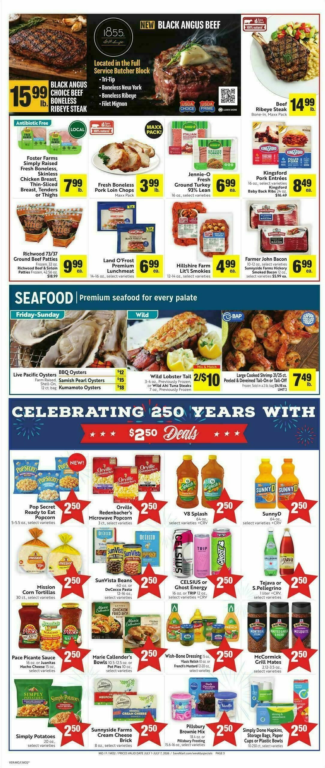 Save Mart Weekly Ad from July 1