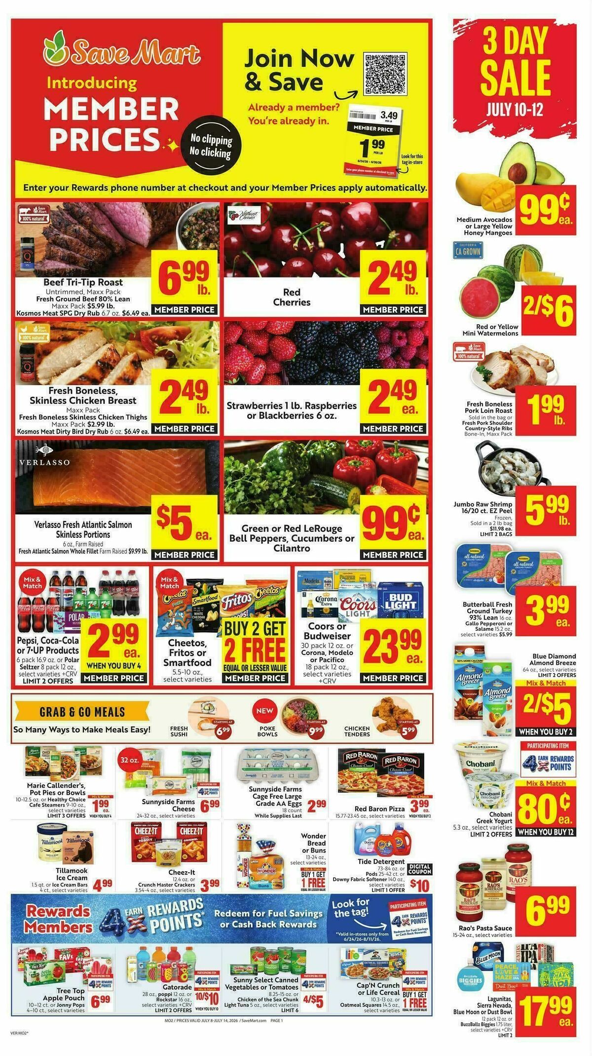 Save Mart Weekly Ad from July 8