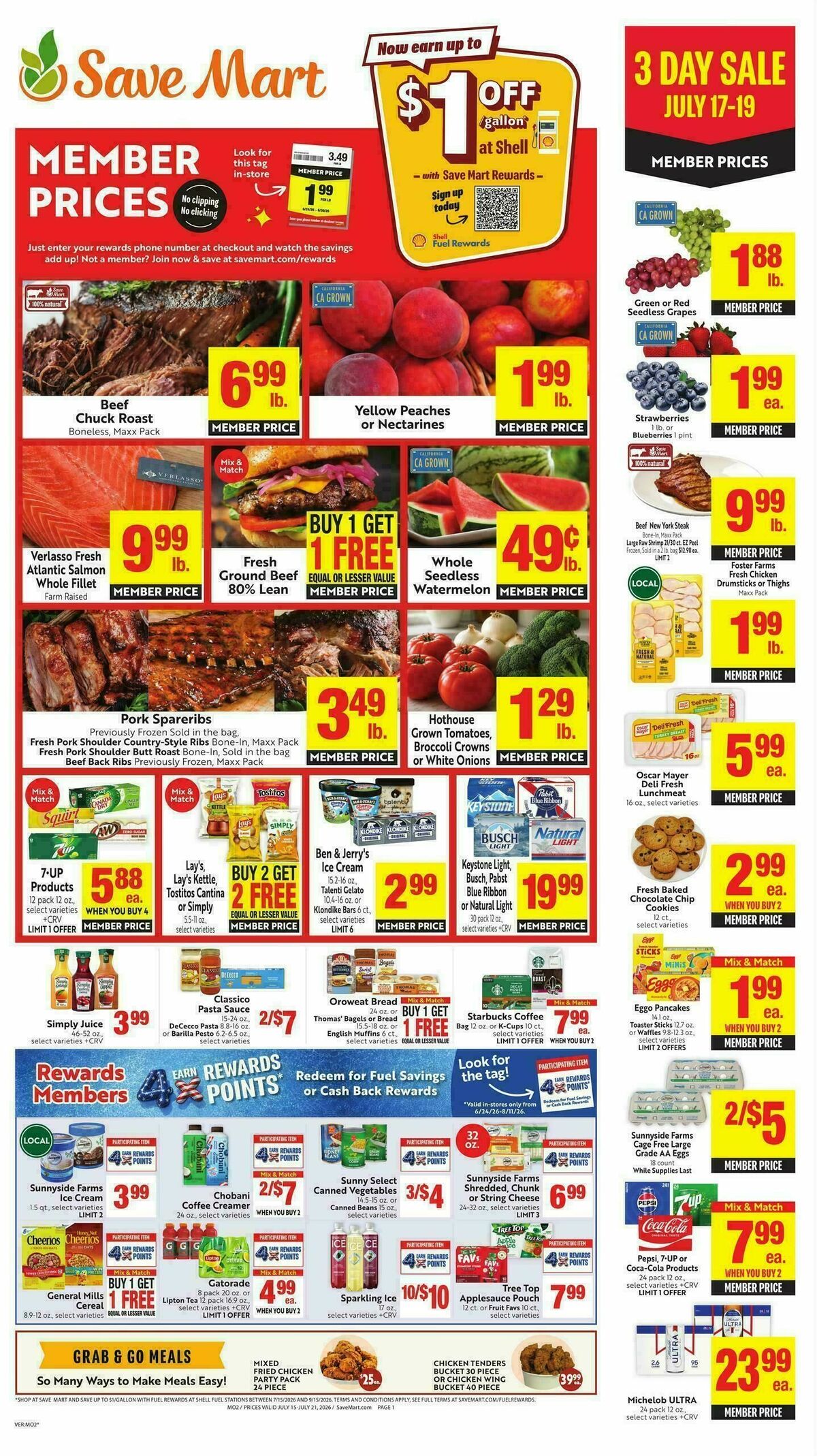 Save Mart Weekly Ad from July 15