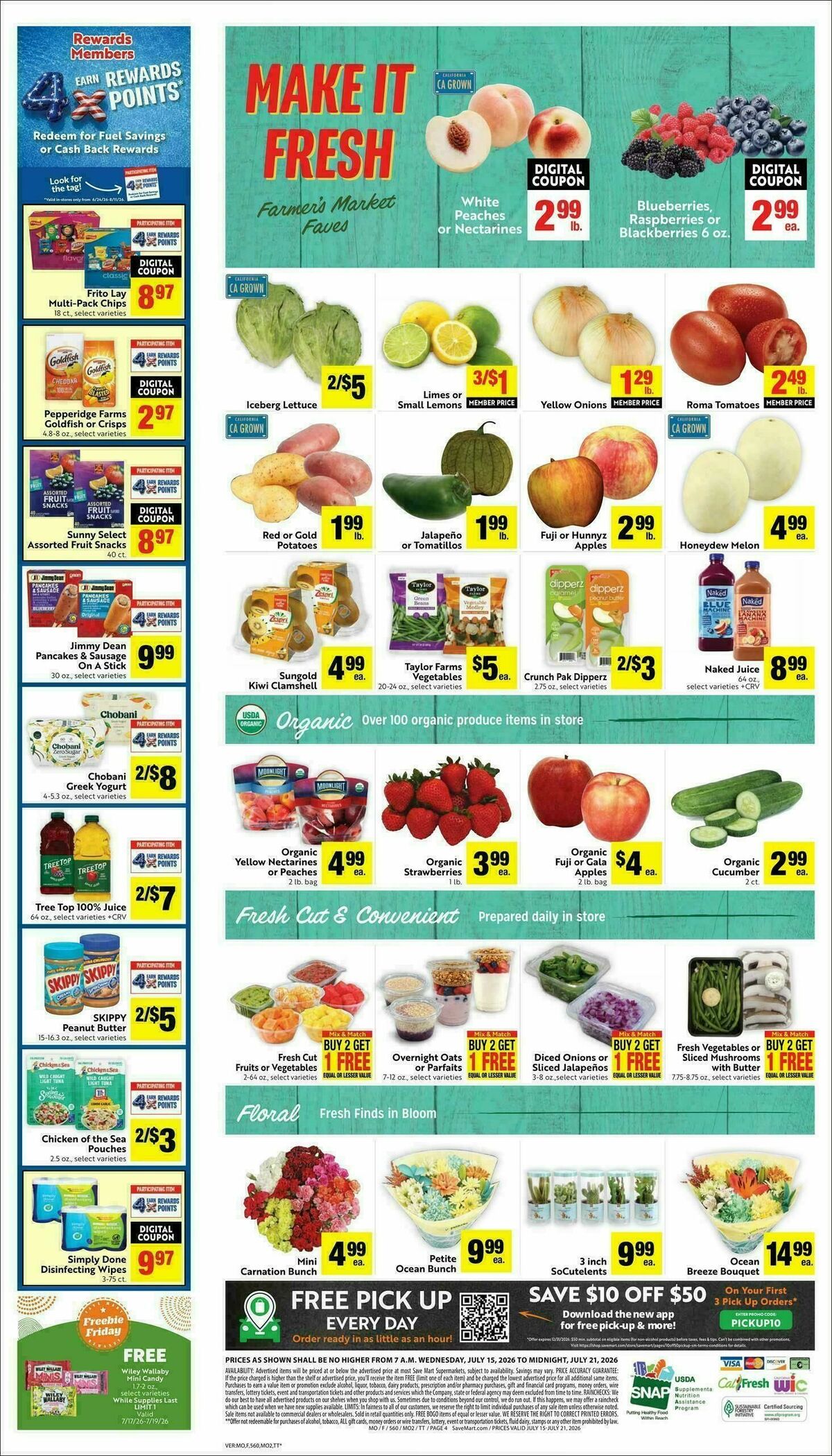 Save Mart Weekly Ad from July 15