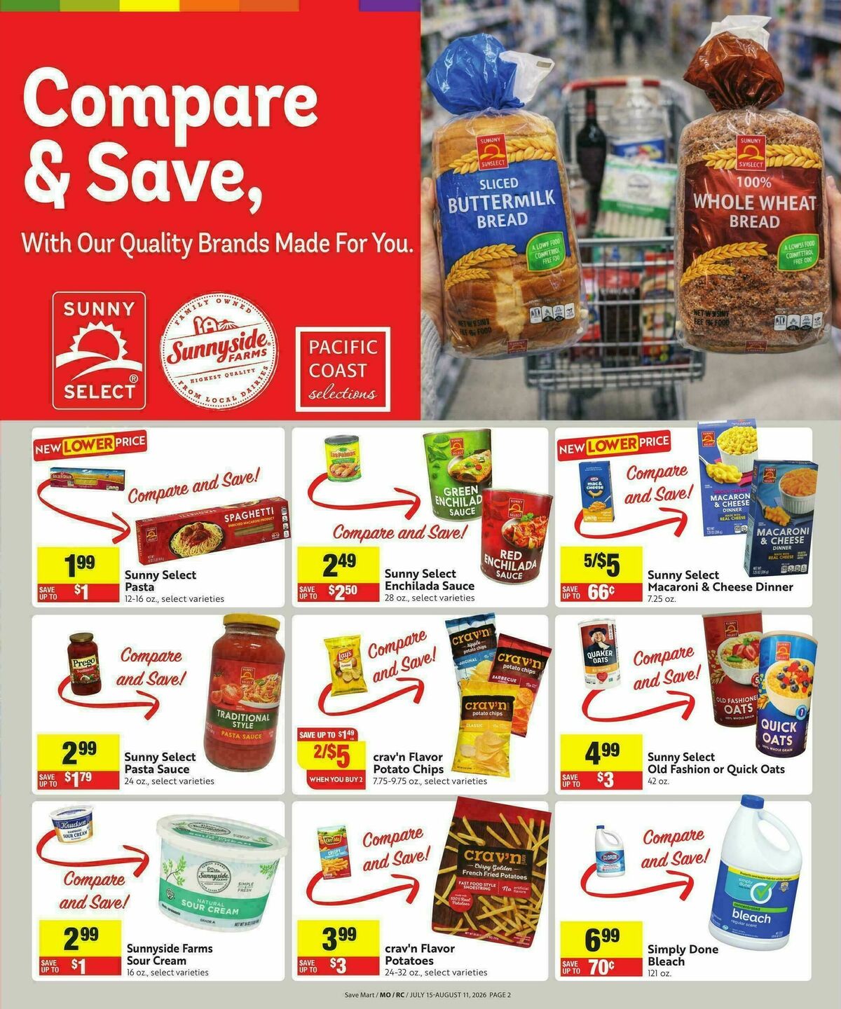 Save Mart Save Even More Weekly Ad from July 15