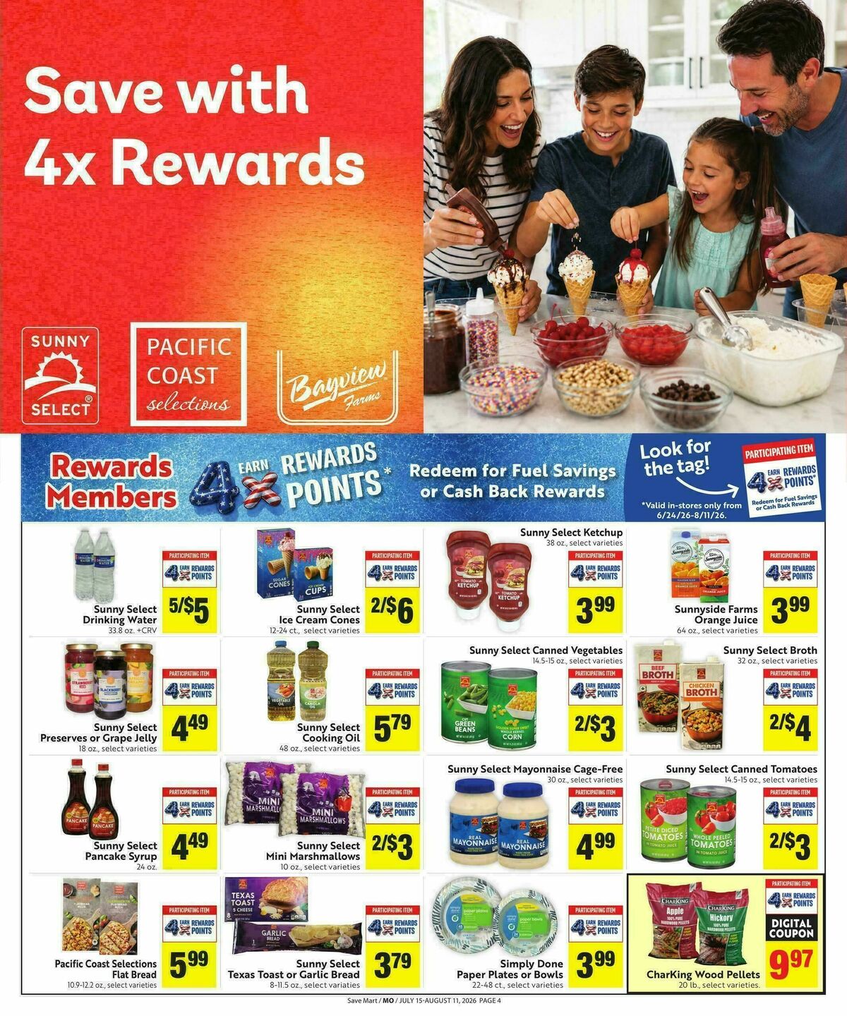Save Mart Save Even More Weekly Ad from July 15