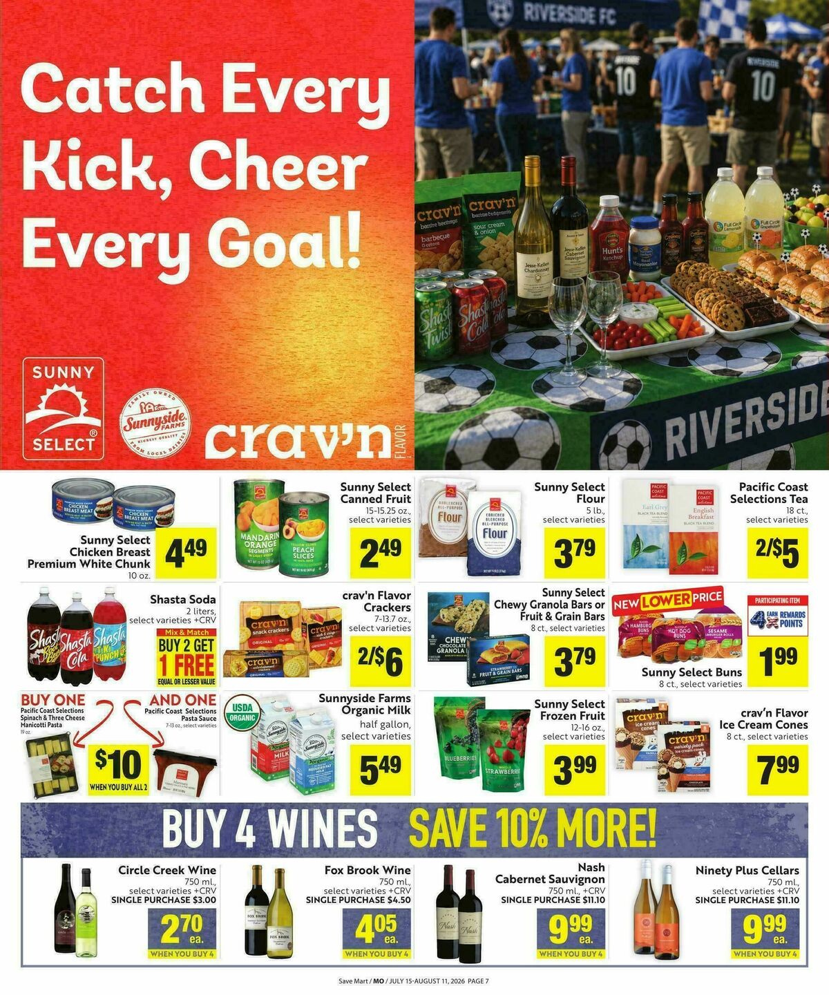 Save Mart Save Even More Weekly Ad from July 15