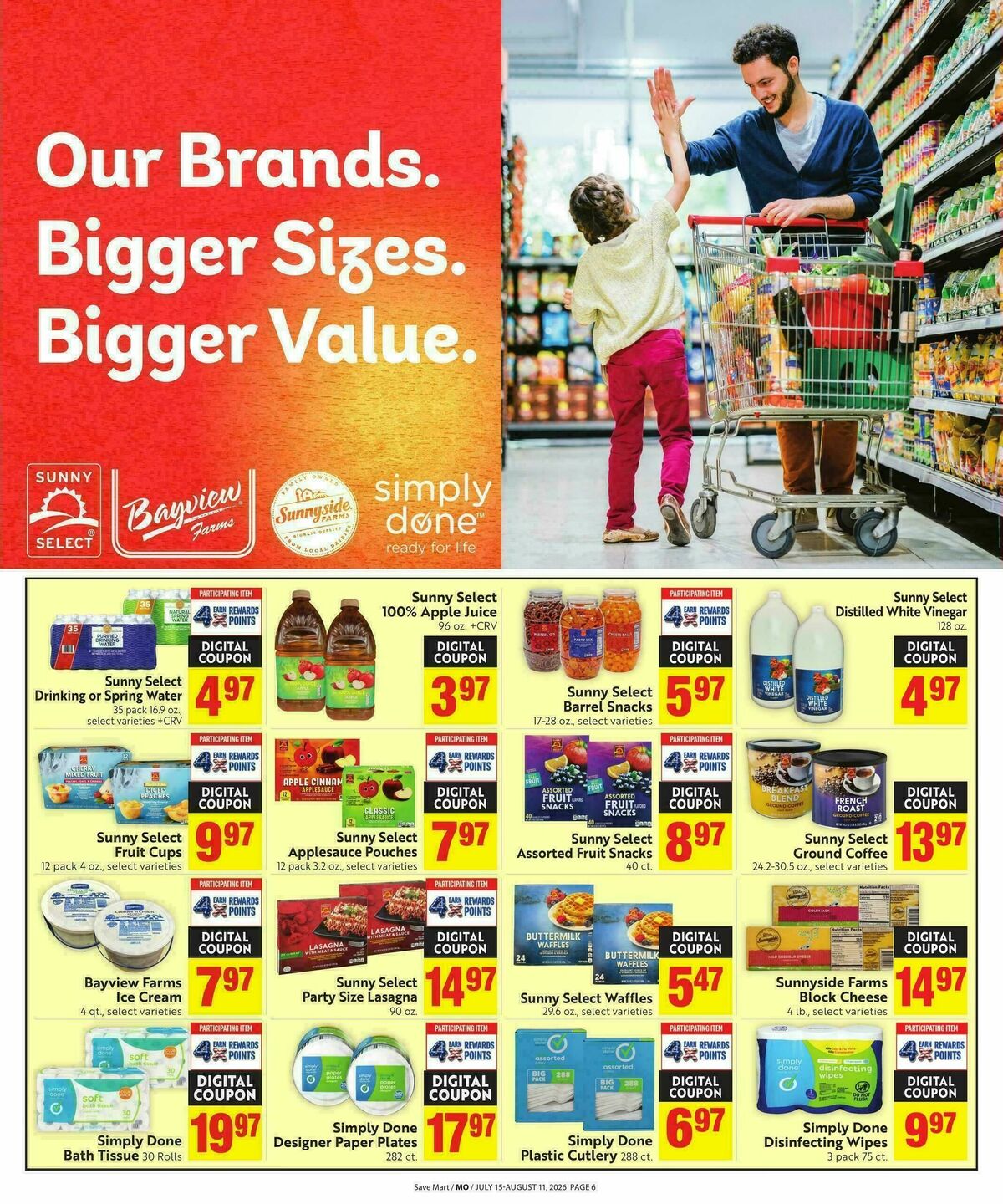 Save Mart Save Even More Weekly Ad from July 15